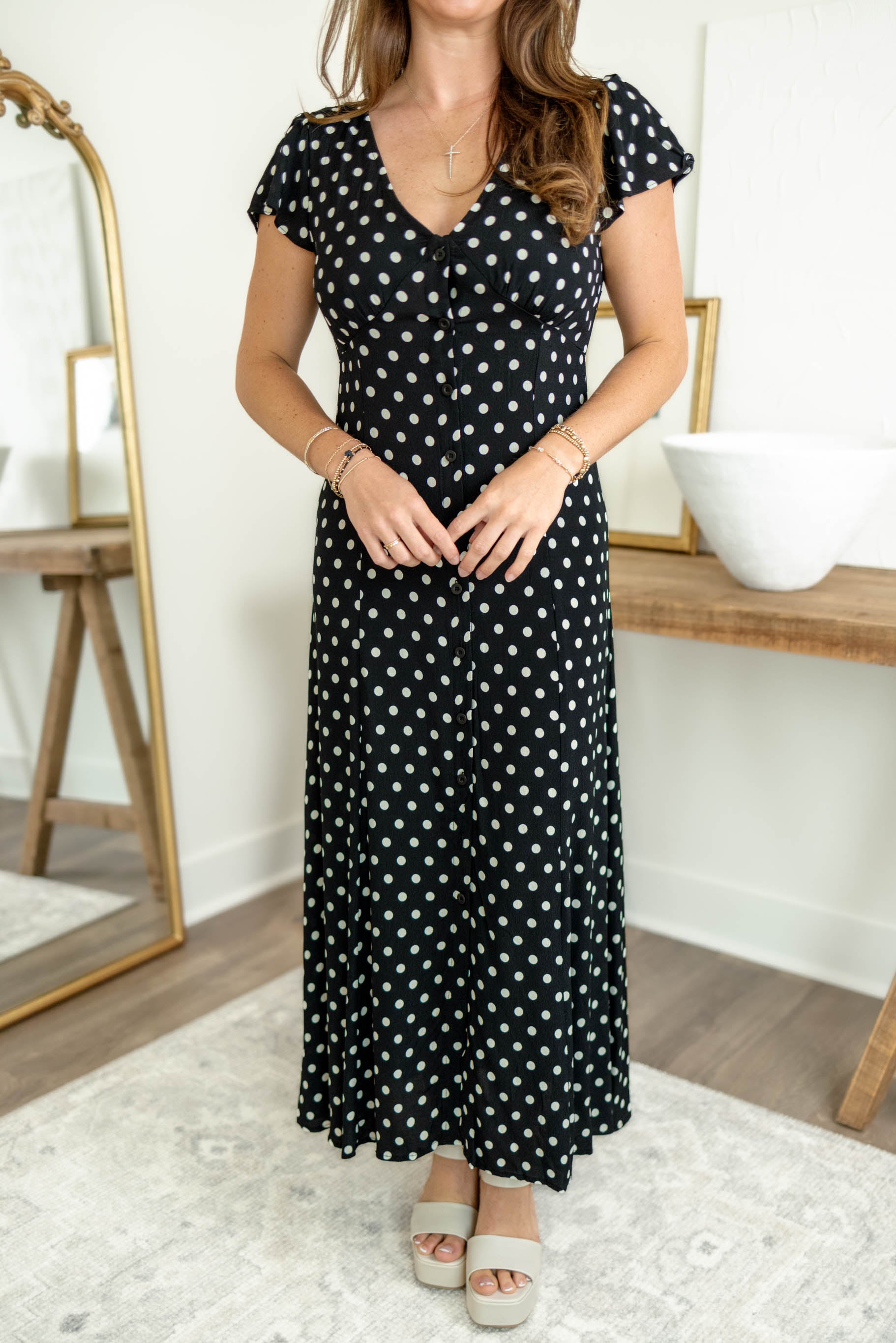 Zara Polka Dot Dress