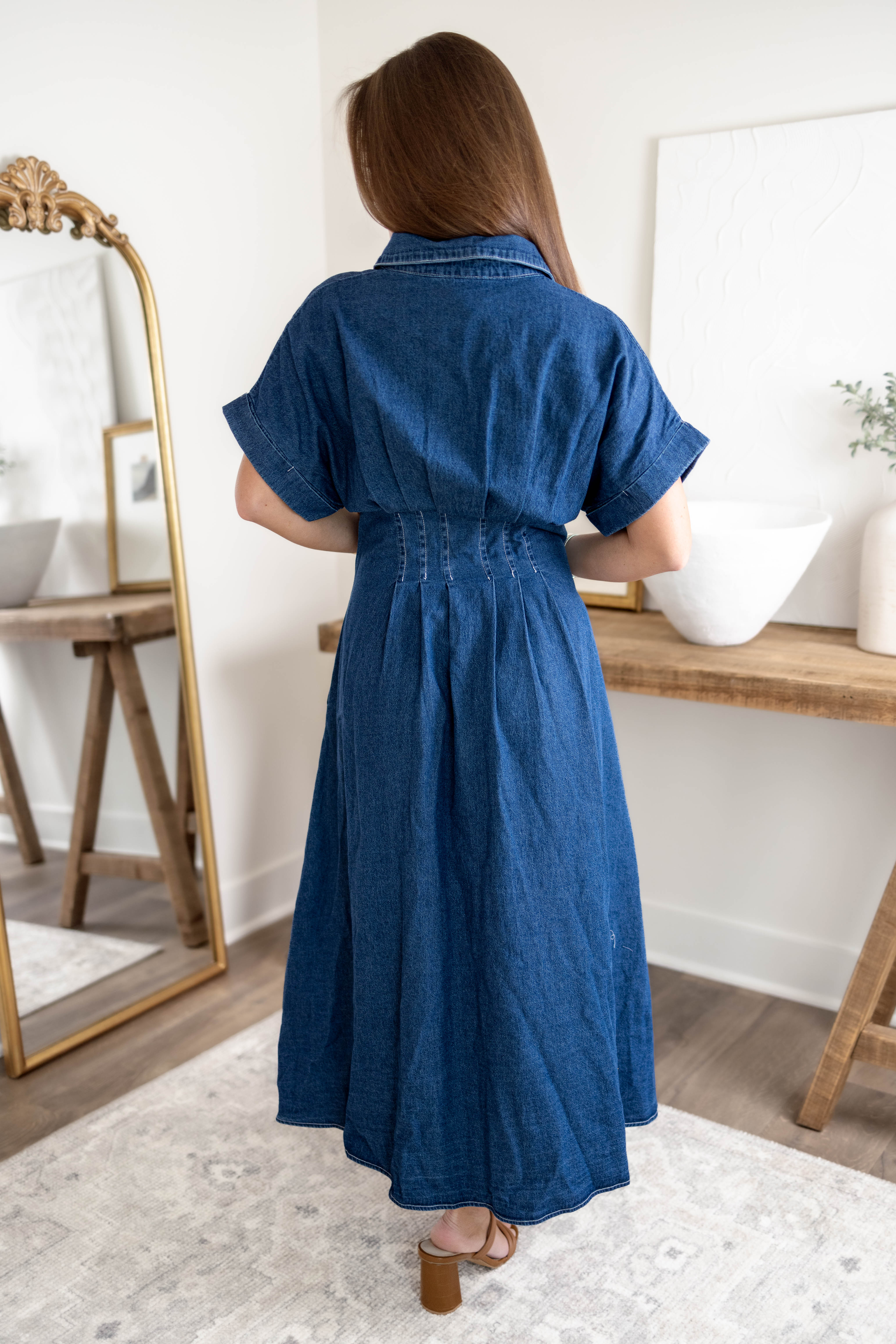 Hazel Denim Dress