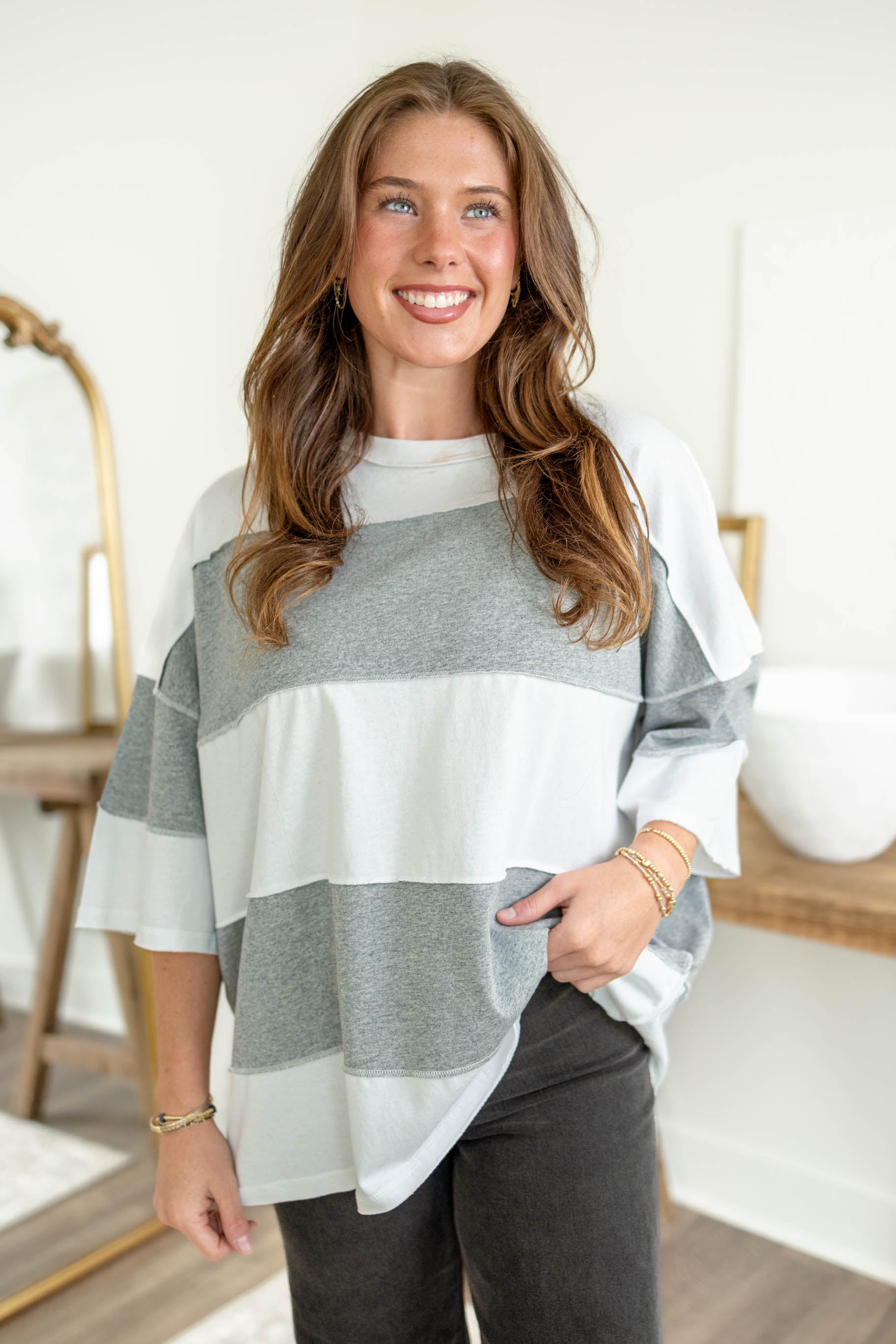 Polly Colorblock Top