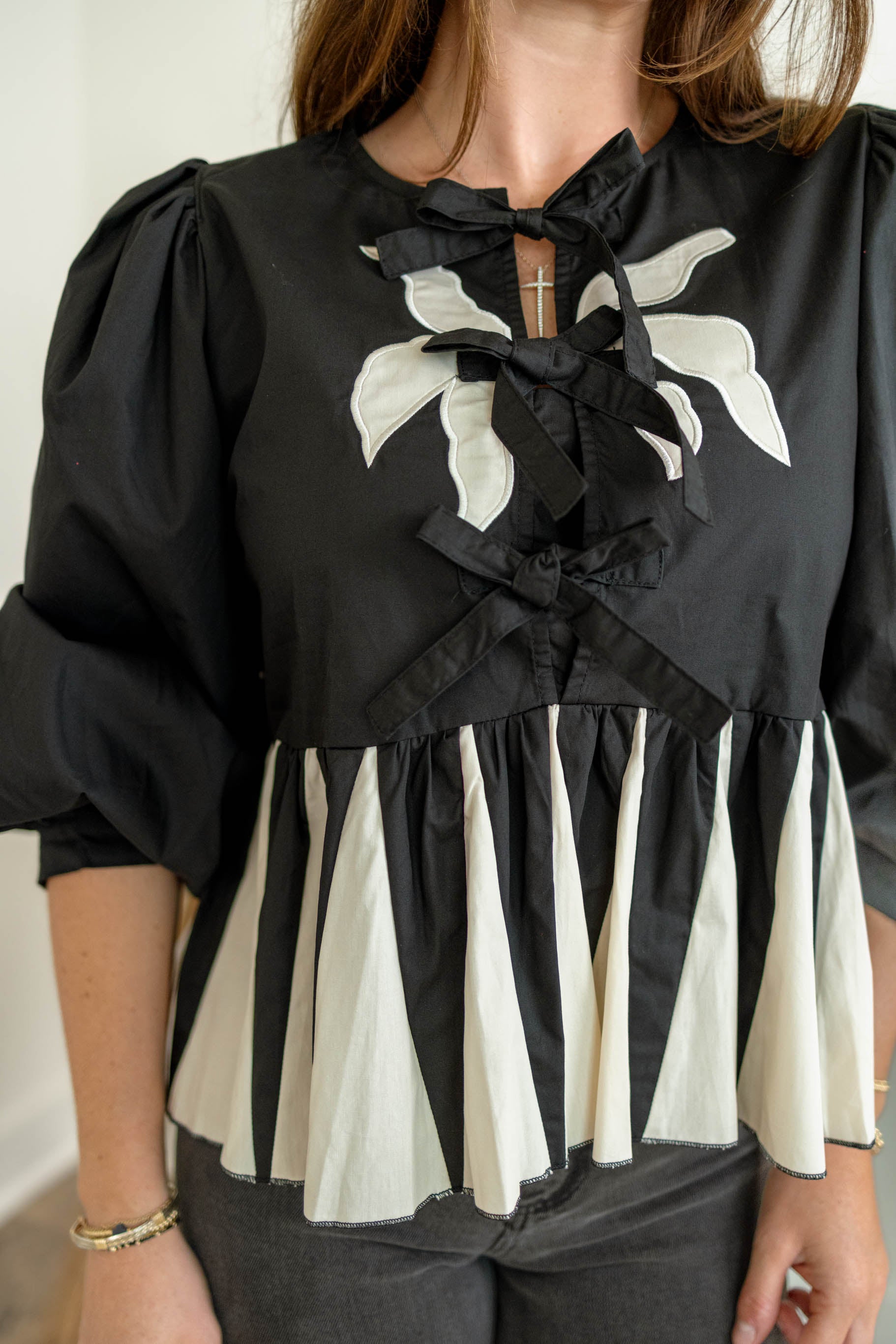 Bella Peplum Top
