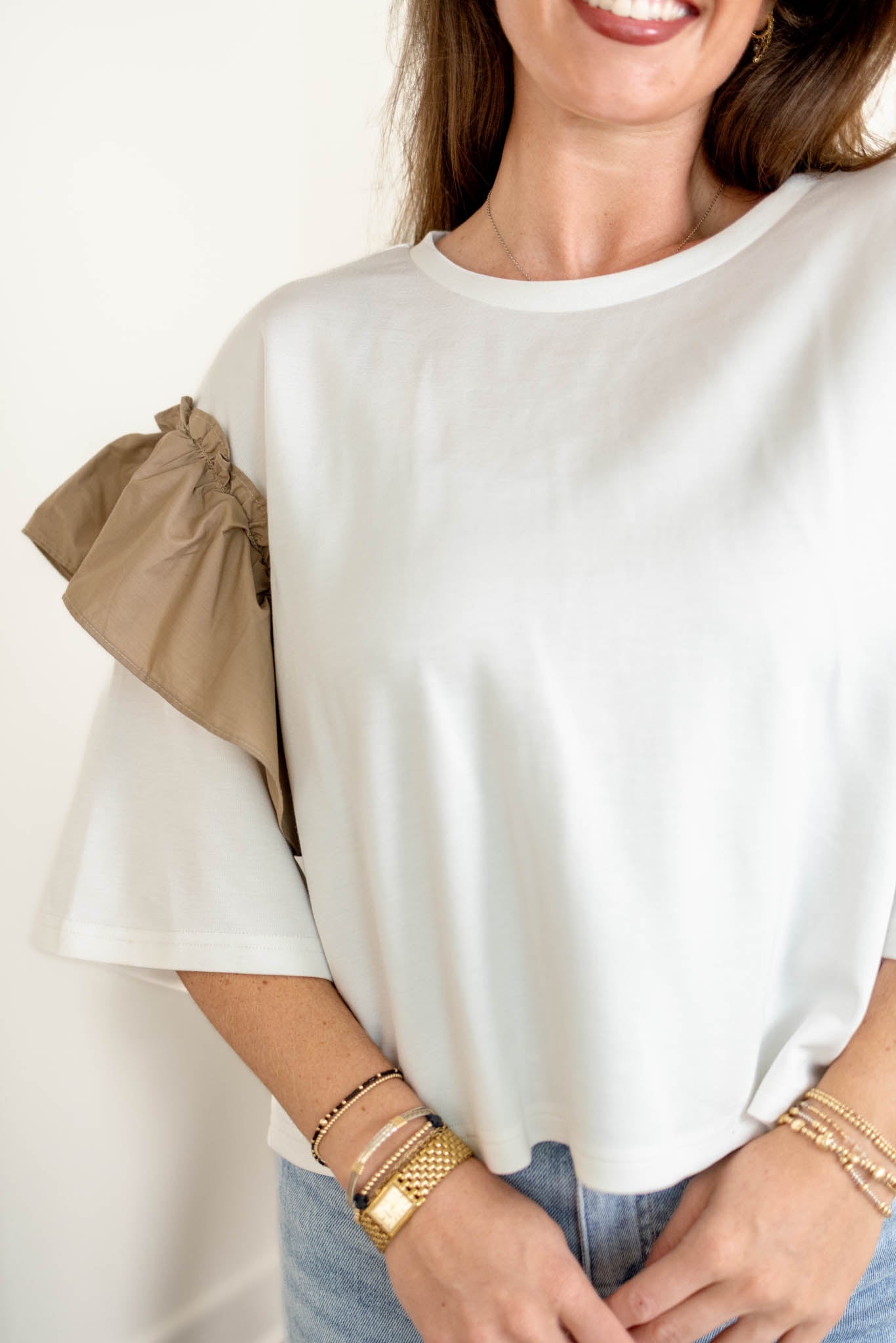 Reese Ruffle Top