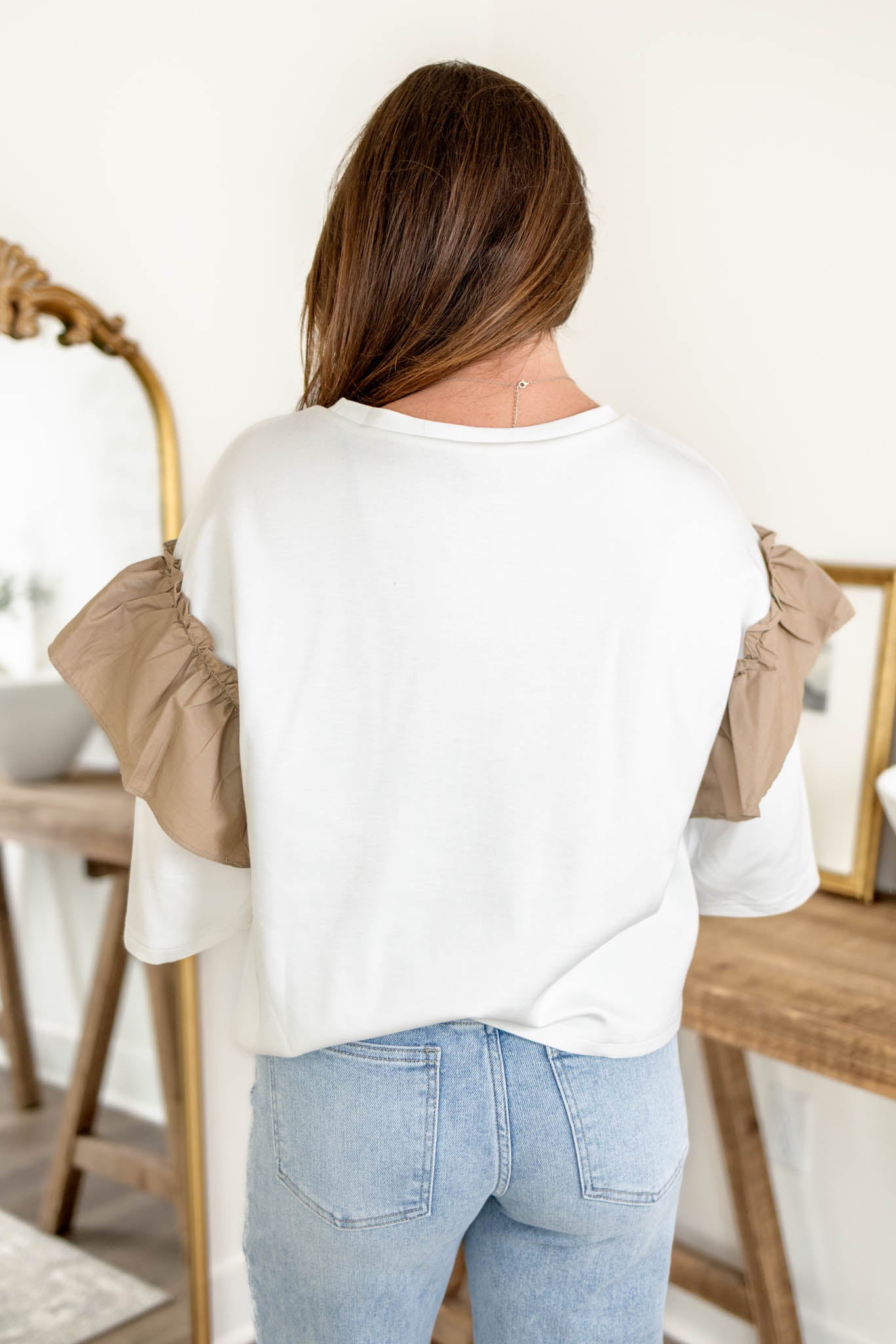 Reese Ruffle Top