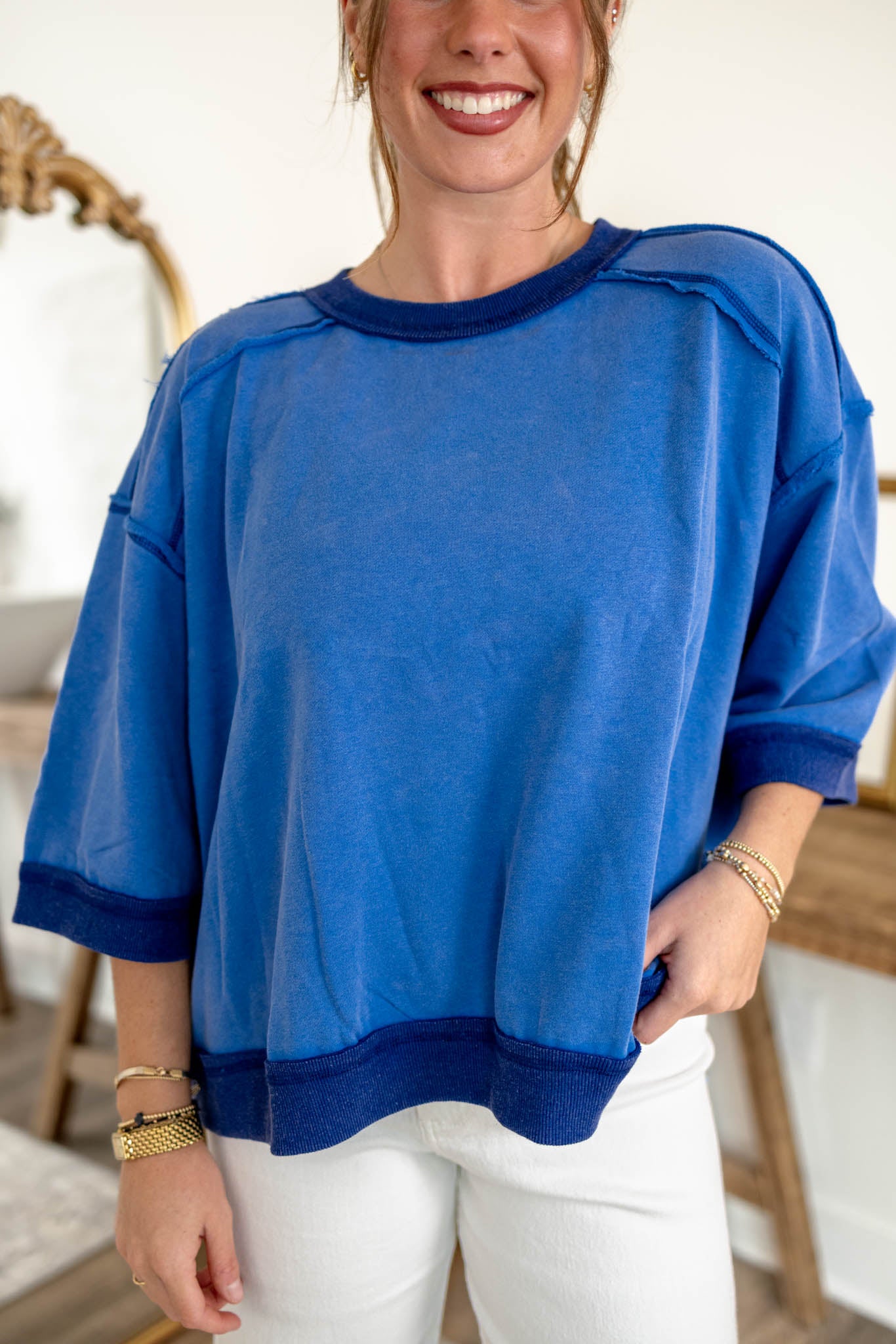 Tessa Boxy Top