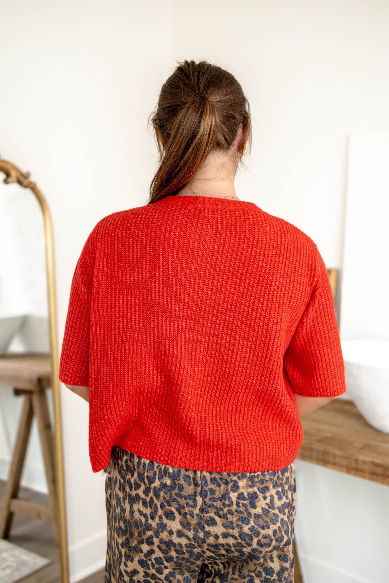 Agnes Cardigan | Red