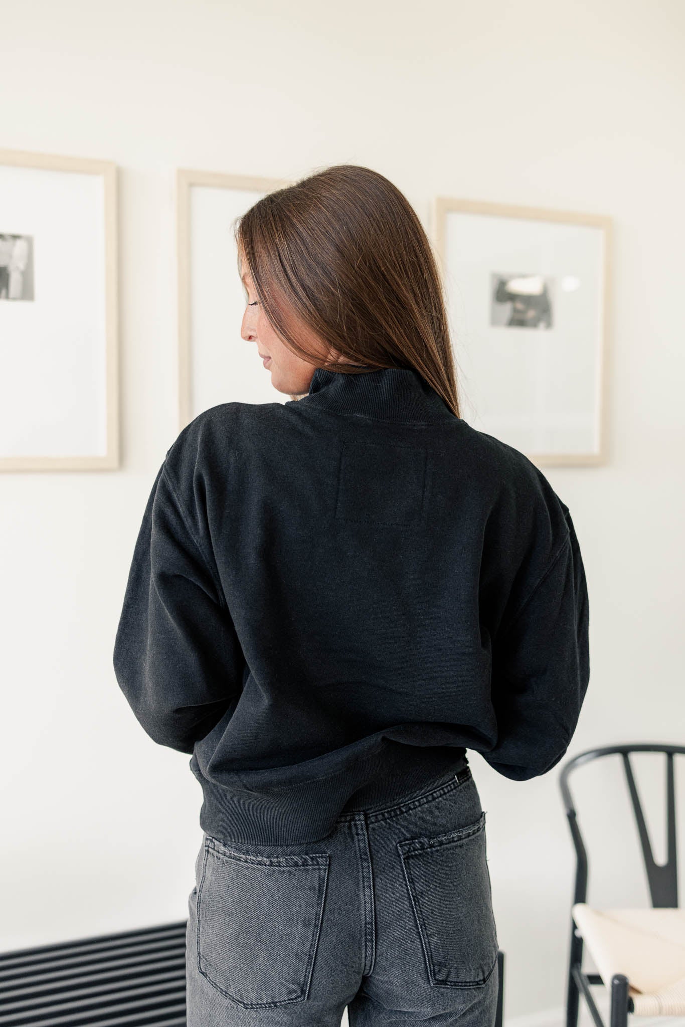 The Free Throw Cropped Mockneck
