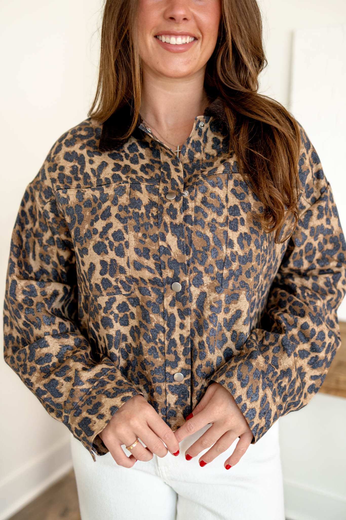 Ansley Leopard Jacket