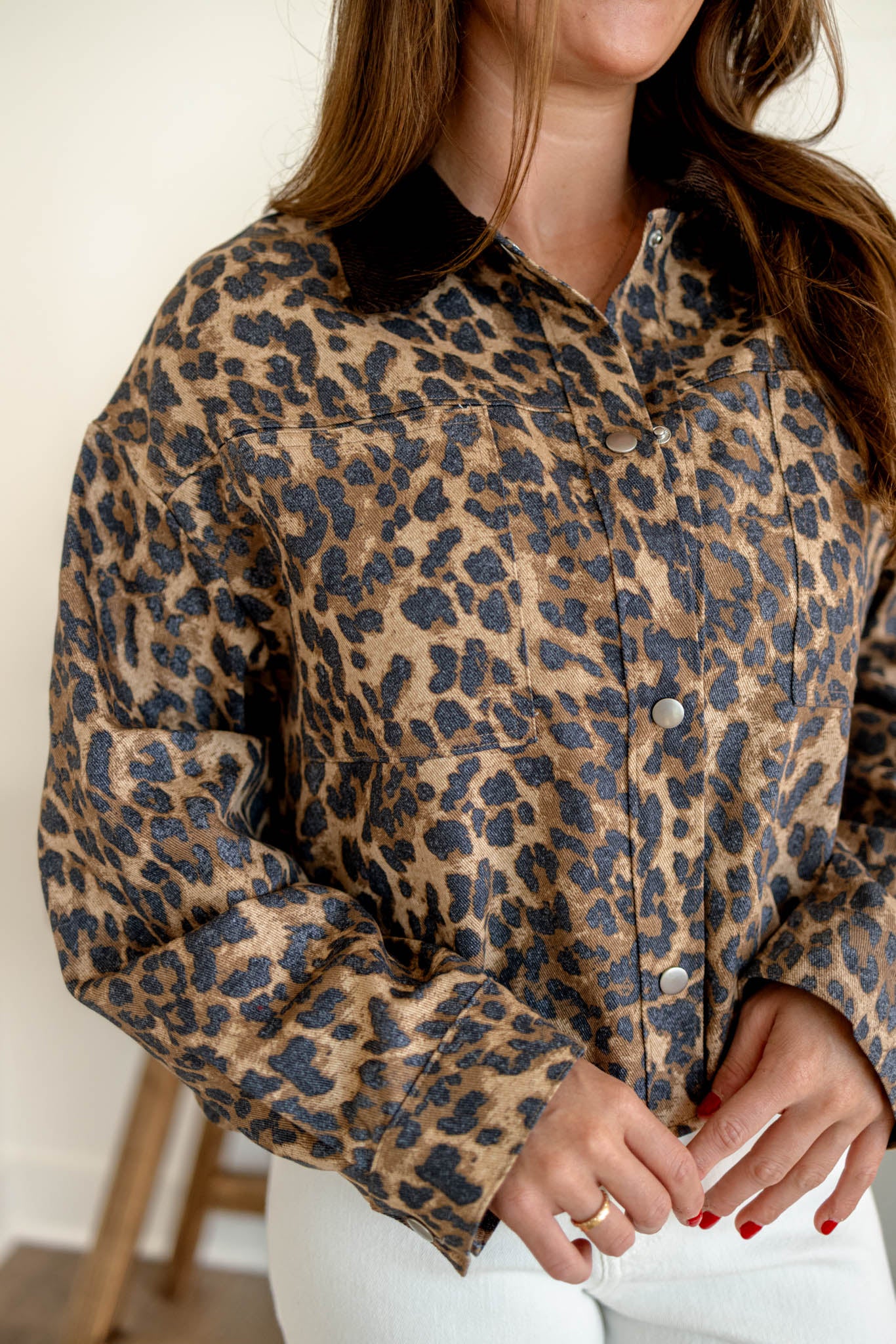 Ansley Leopard Jacket