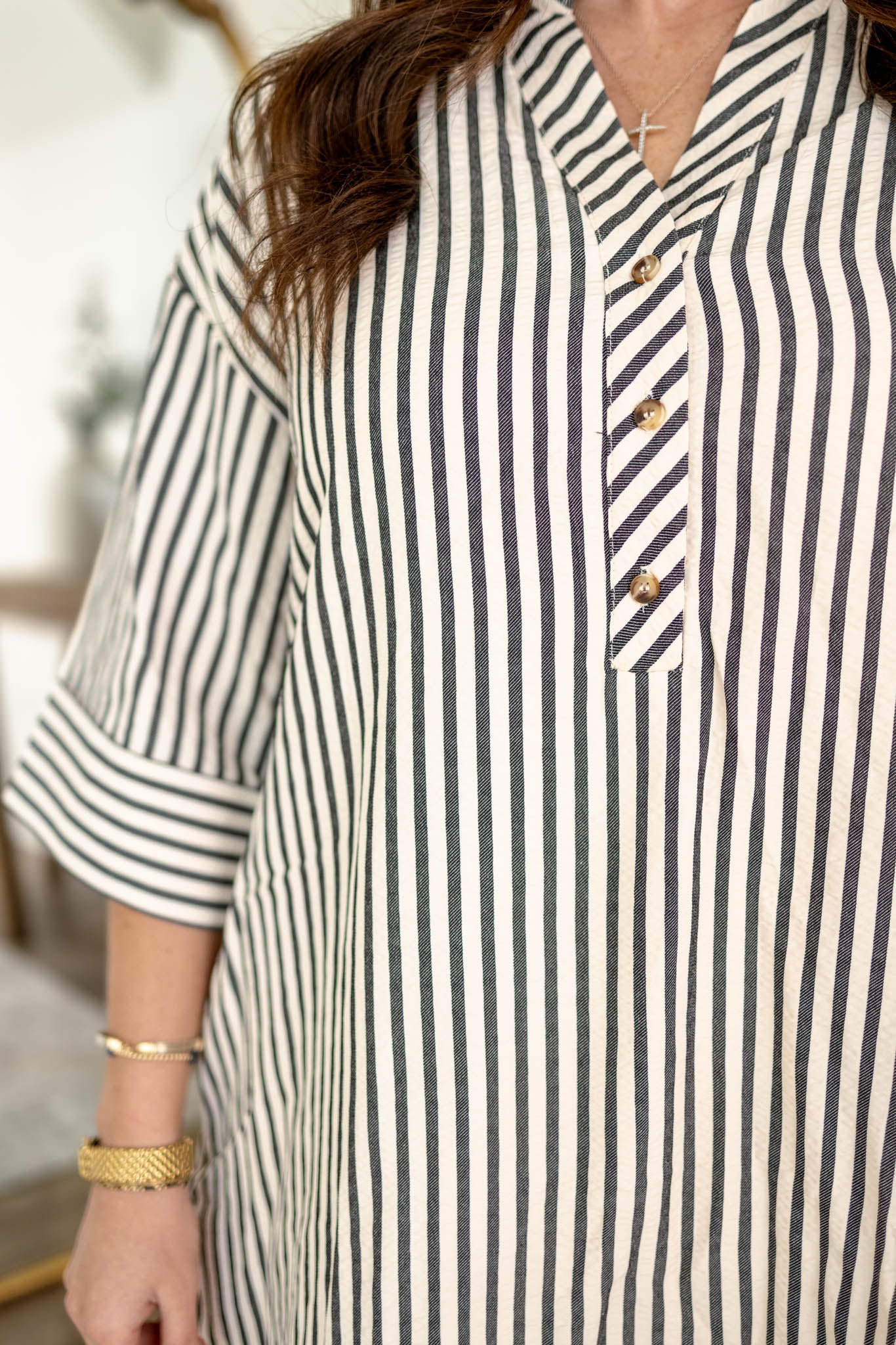 June Shirt Dress | Black