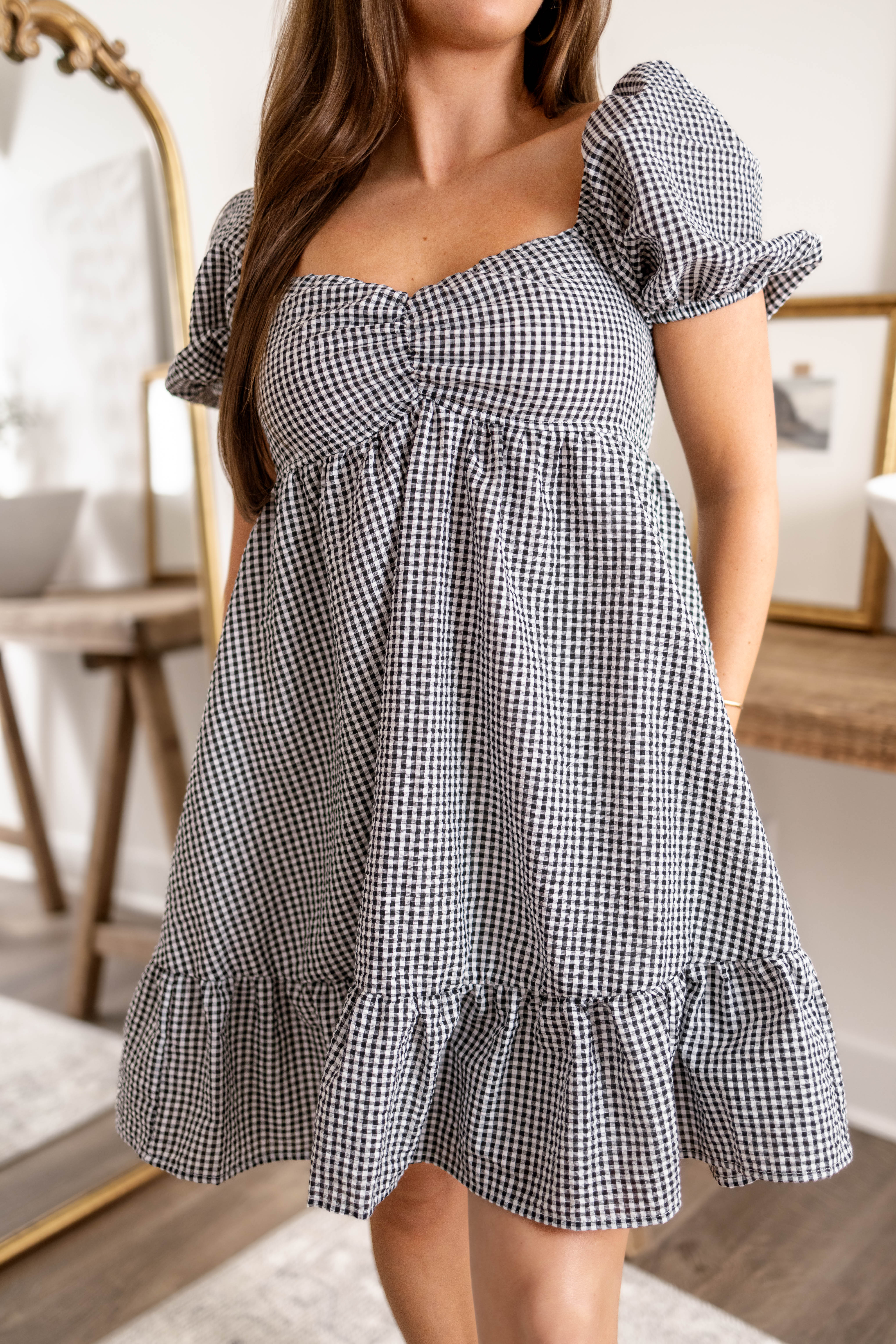 Vera Gingham Dress
