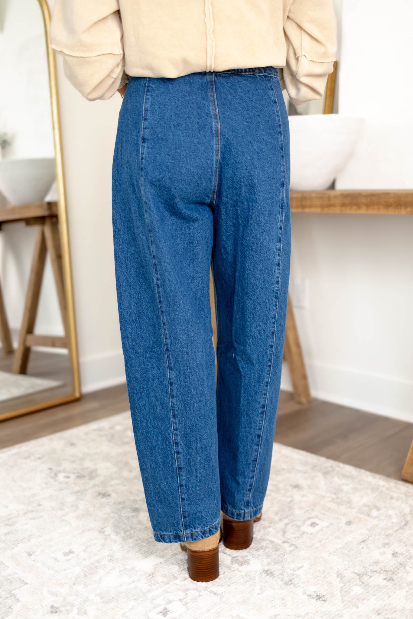 Zoey Barrel Jeans