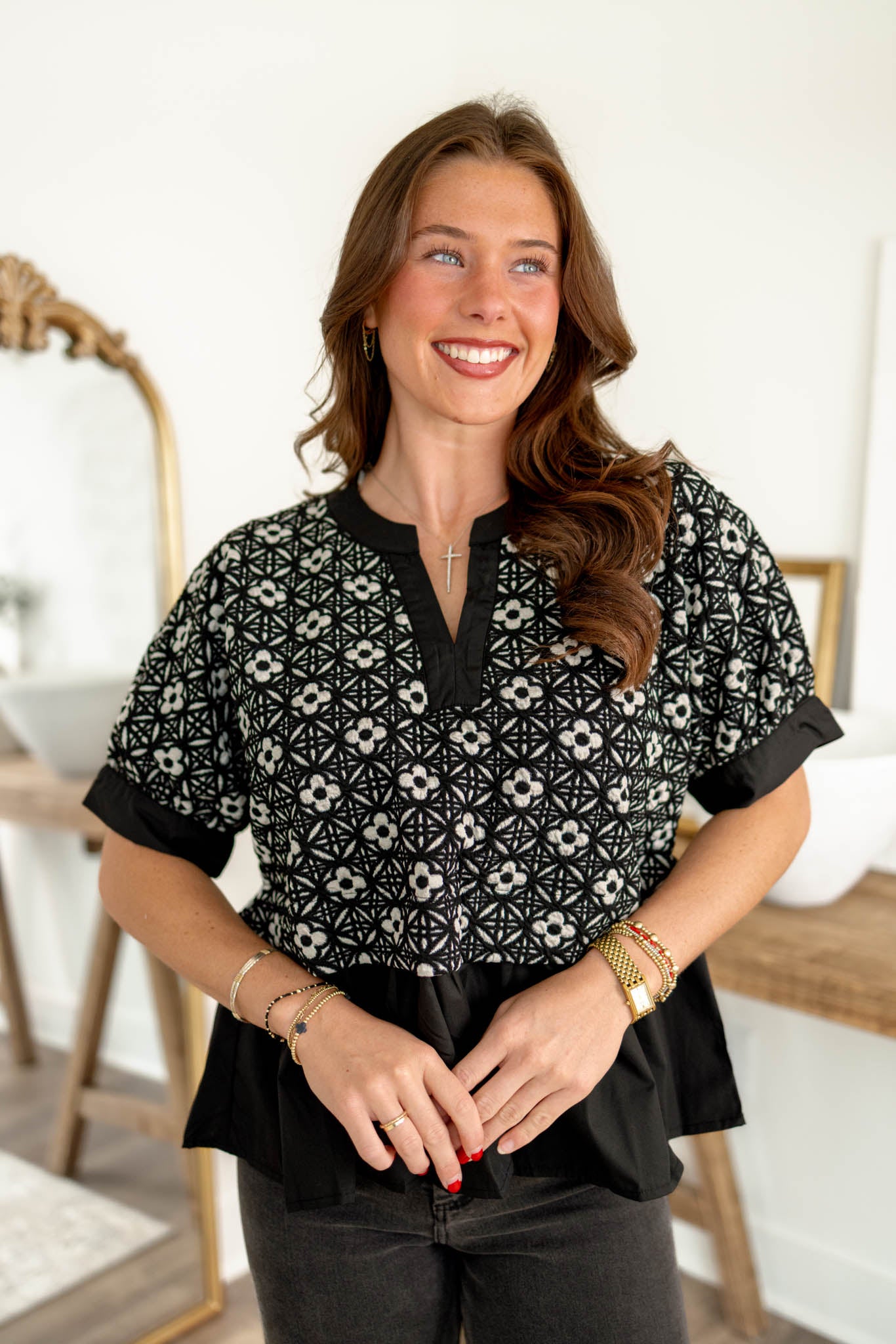 Nelly Blouse | Black