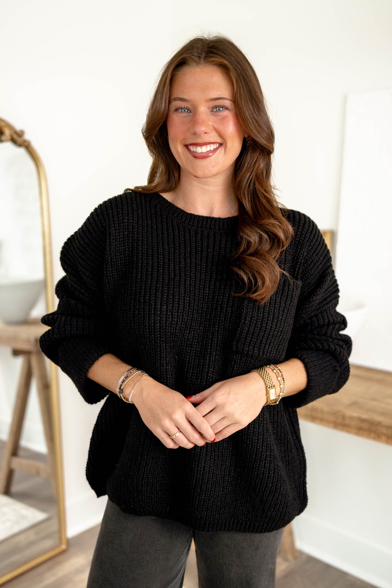 Woodstock Sweater | Black