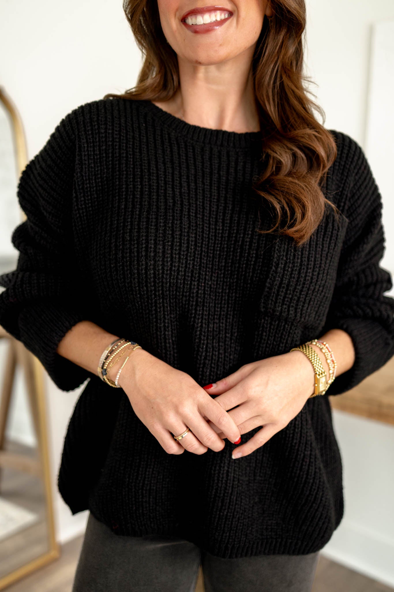 Woodstock Sweater | Black