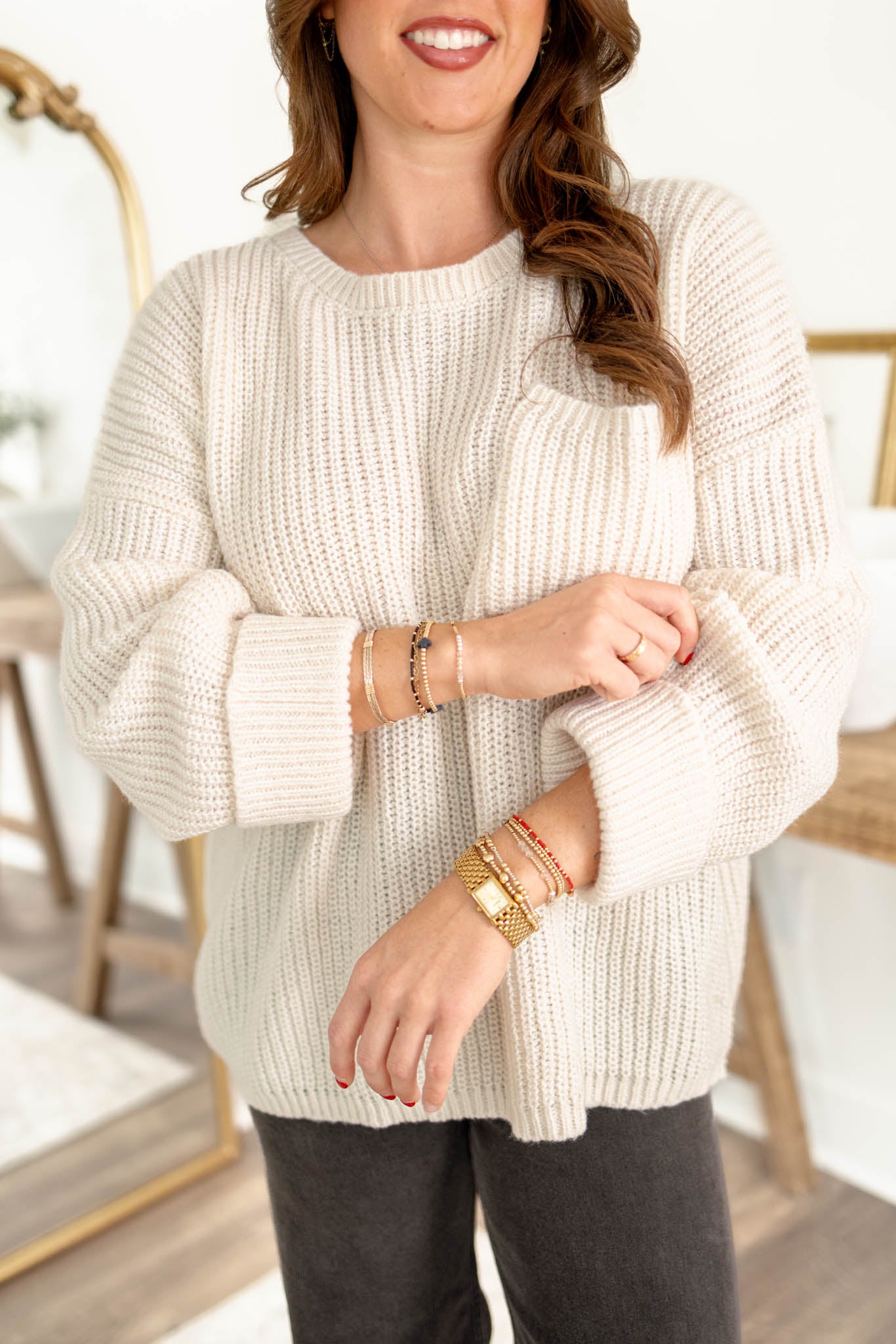 Woodstock Sweater | Ivory