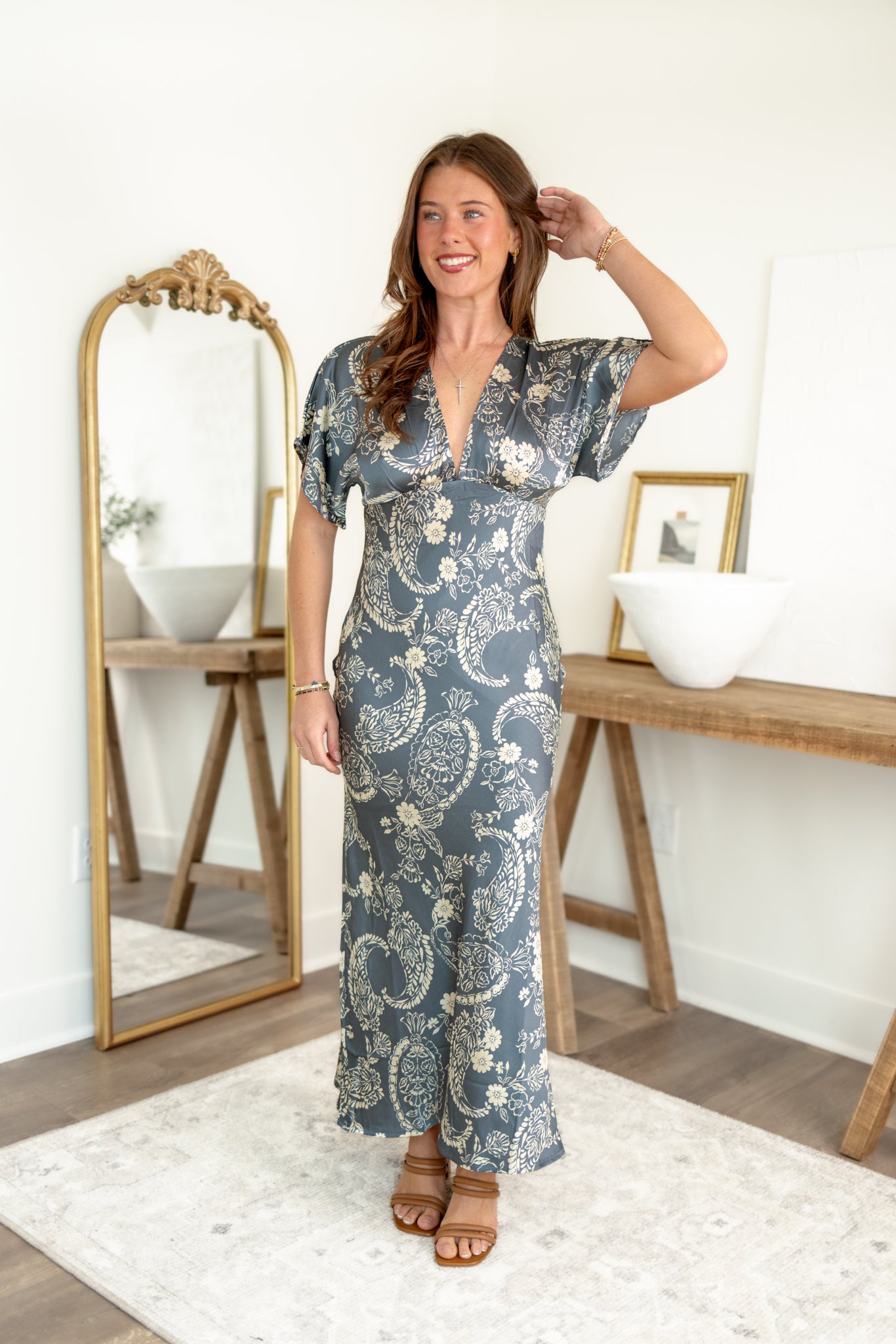 Maisie Satin Dress