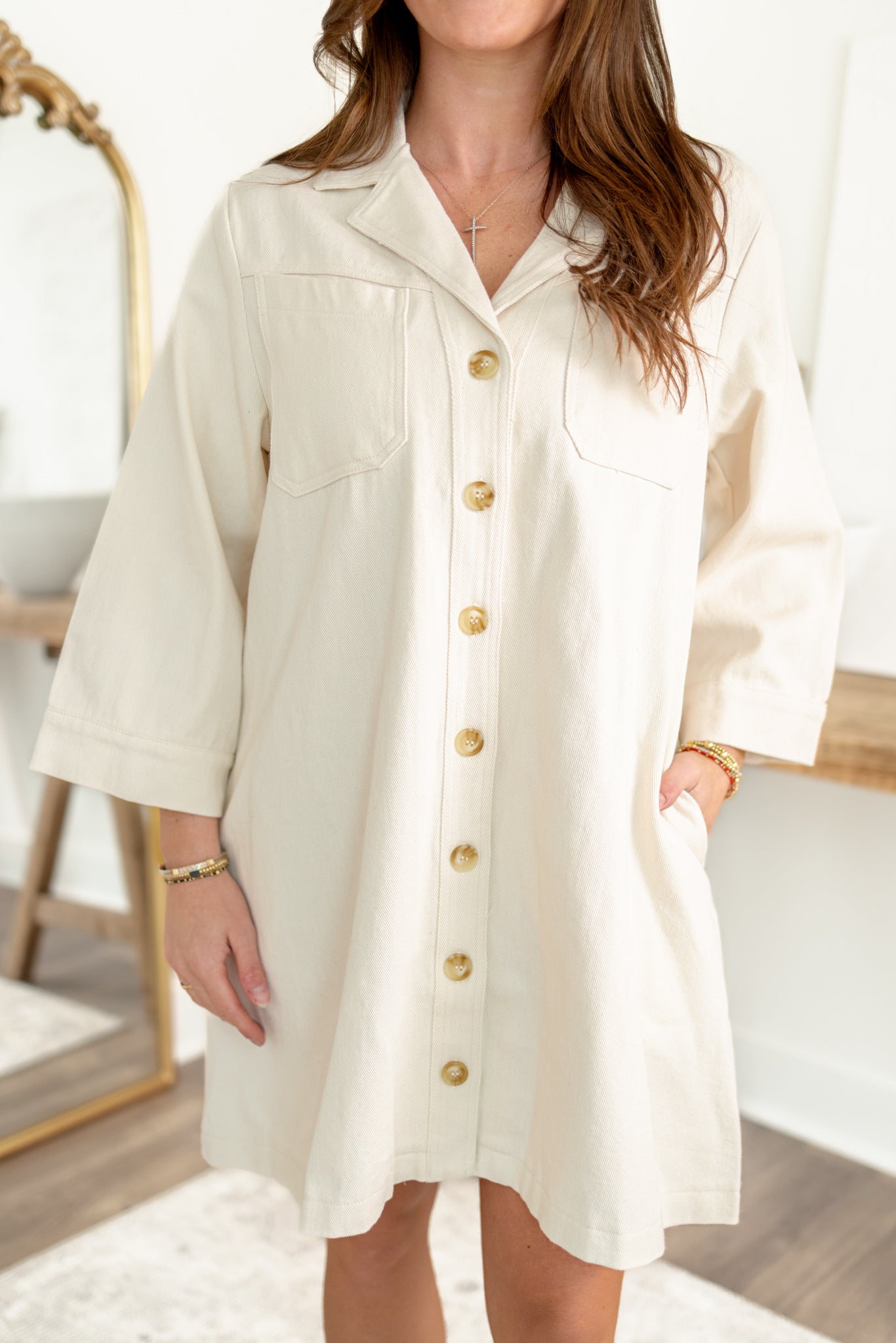 Roslyn Denim Dress