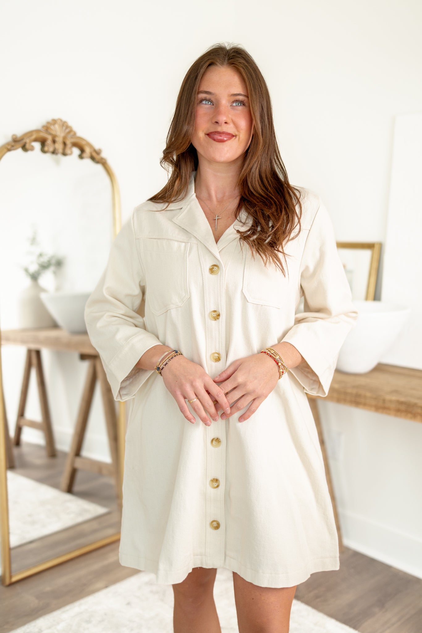 Roslyn Denim Dress