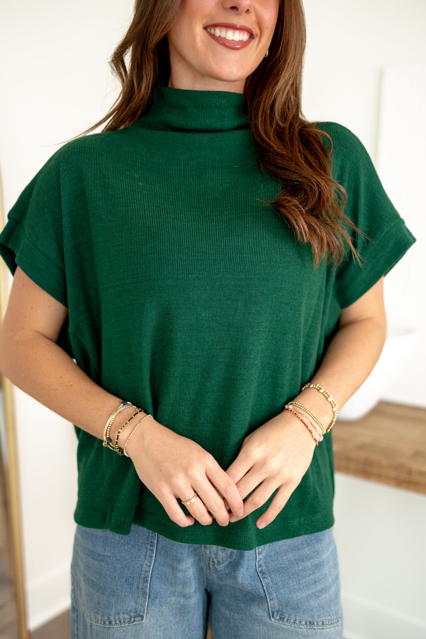 Rowan Knit Top | Hunter