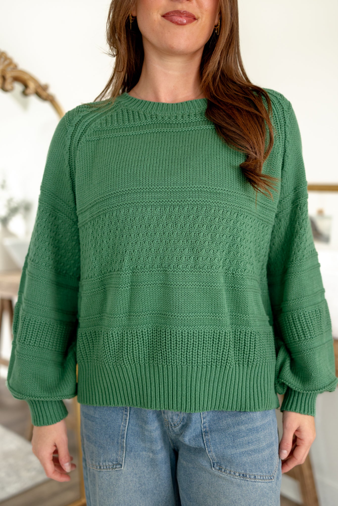 Boston Sweater | Pine