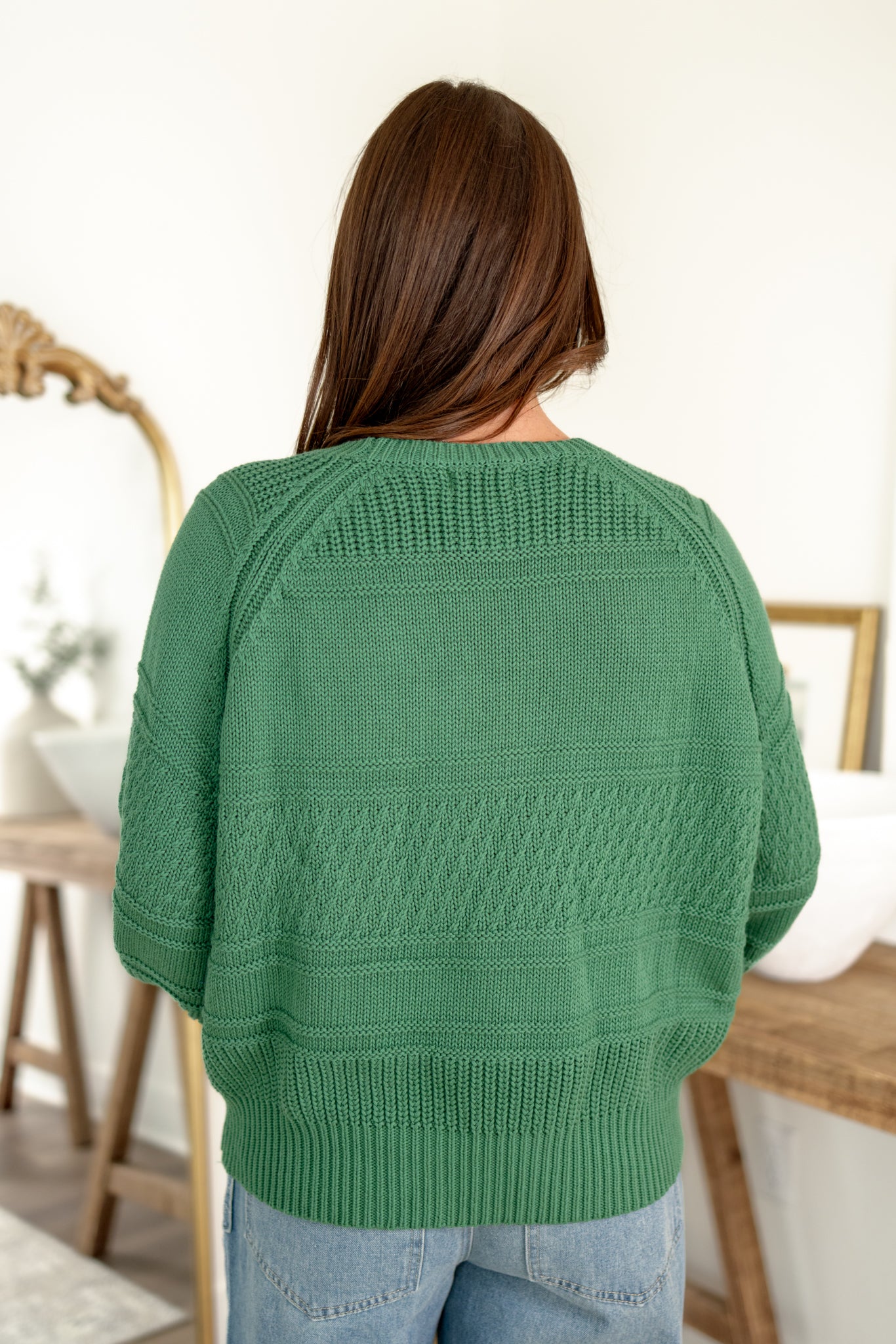 Boston Sweater | Pine