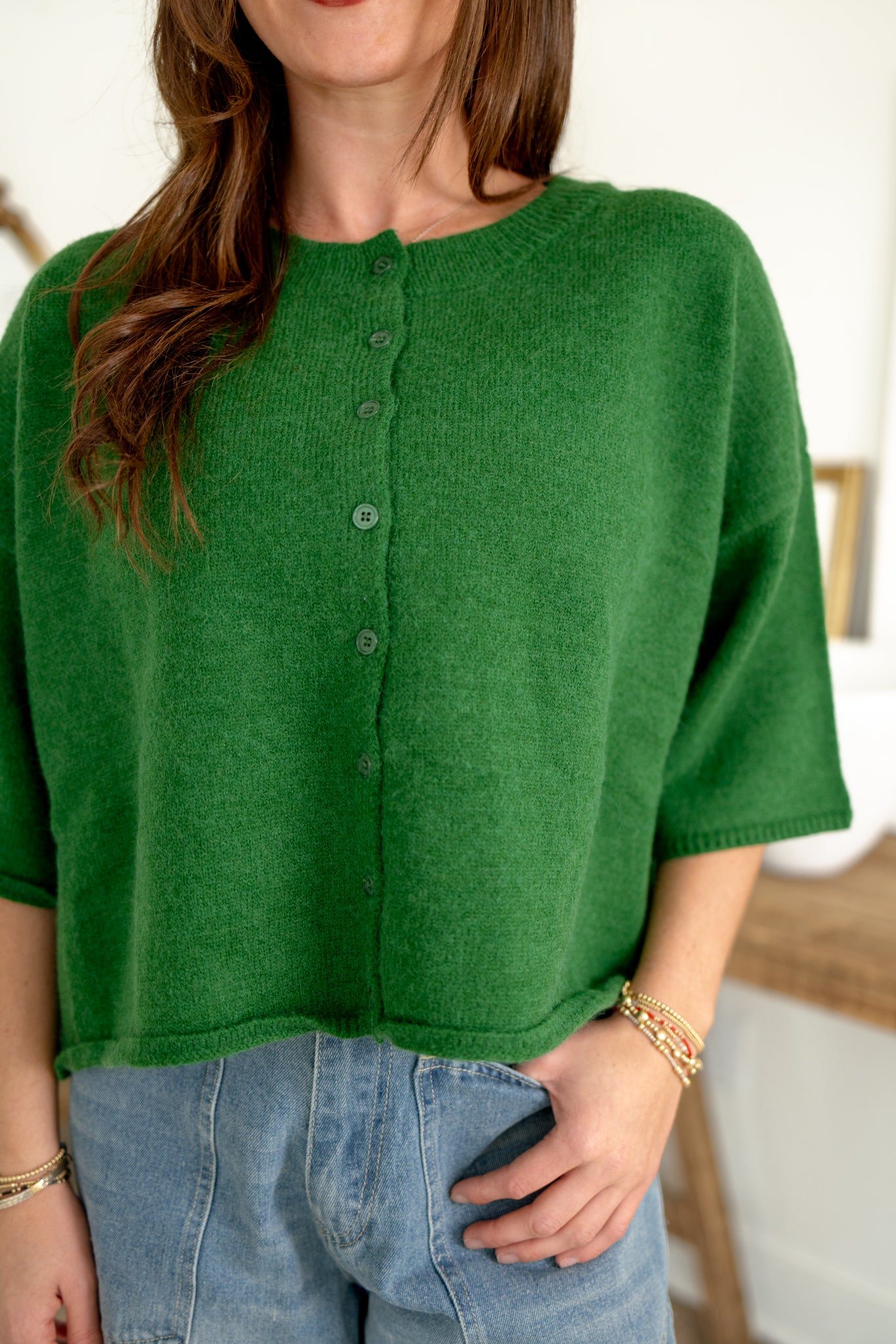 Sandra Cardigan | Green