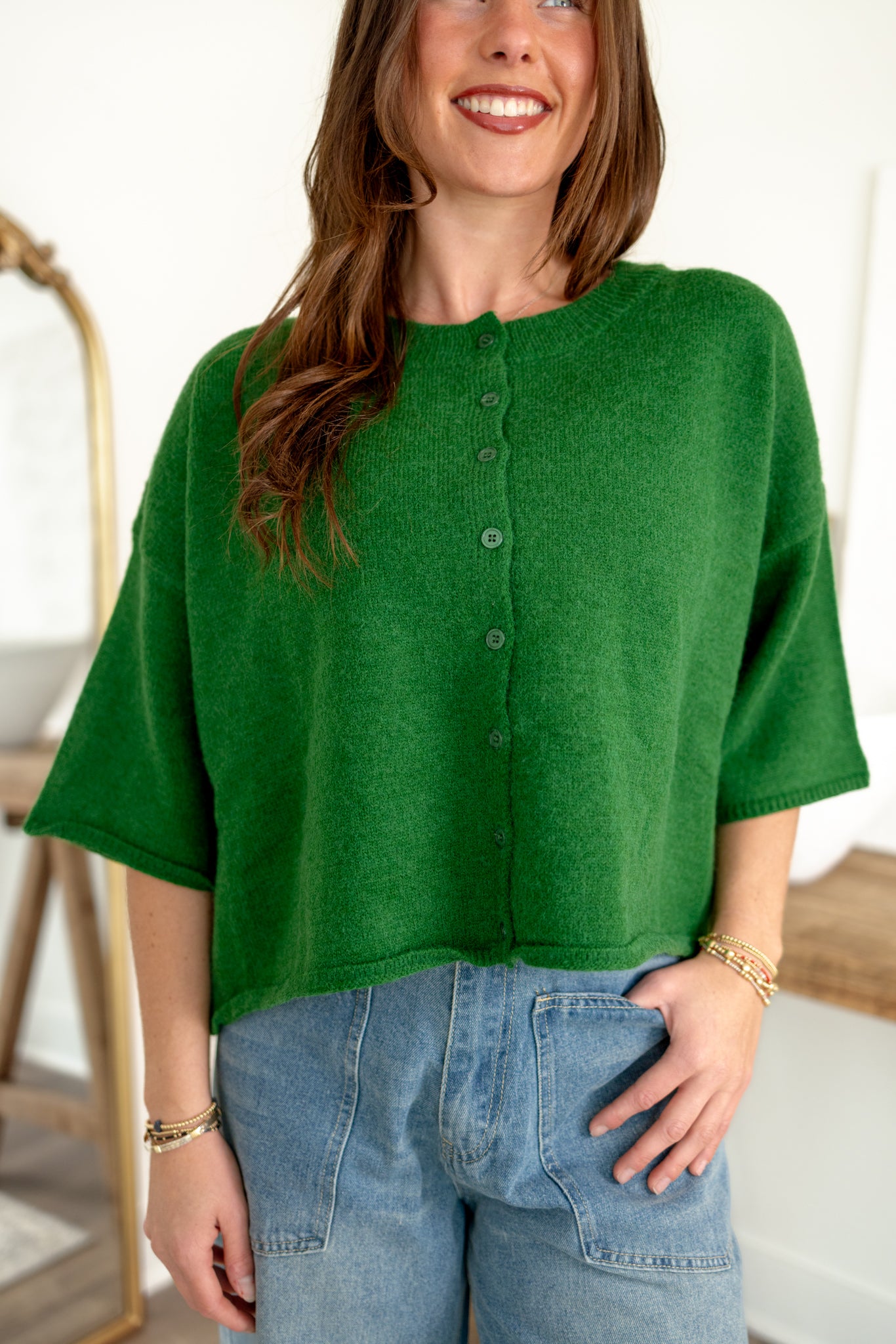 Sandra Cardigan | Green