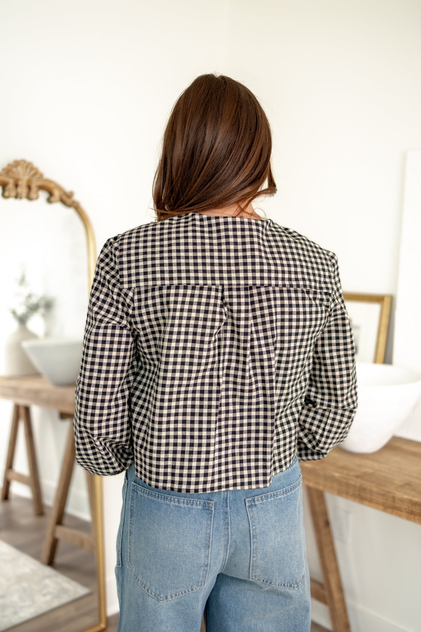 Lola Gingham Top
