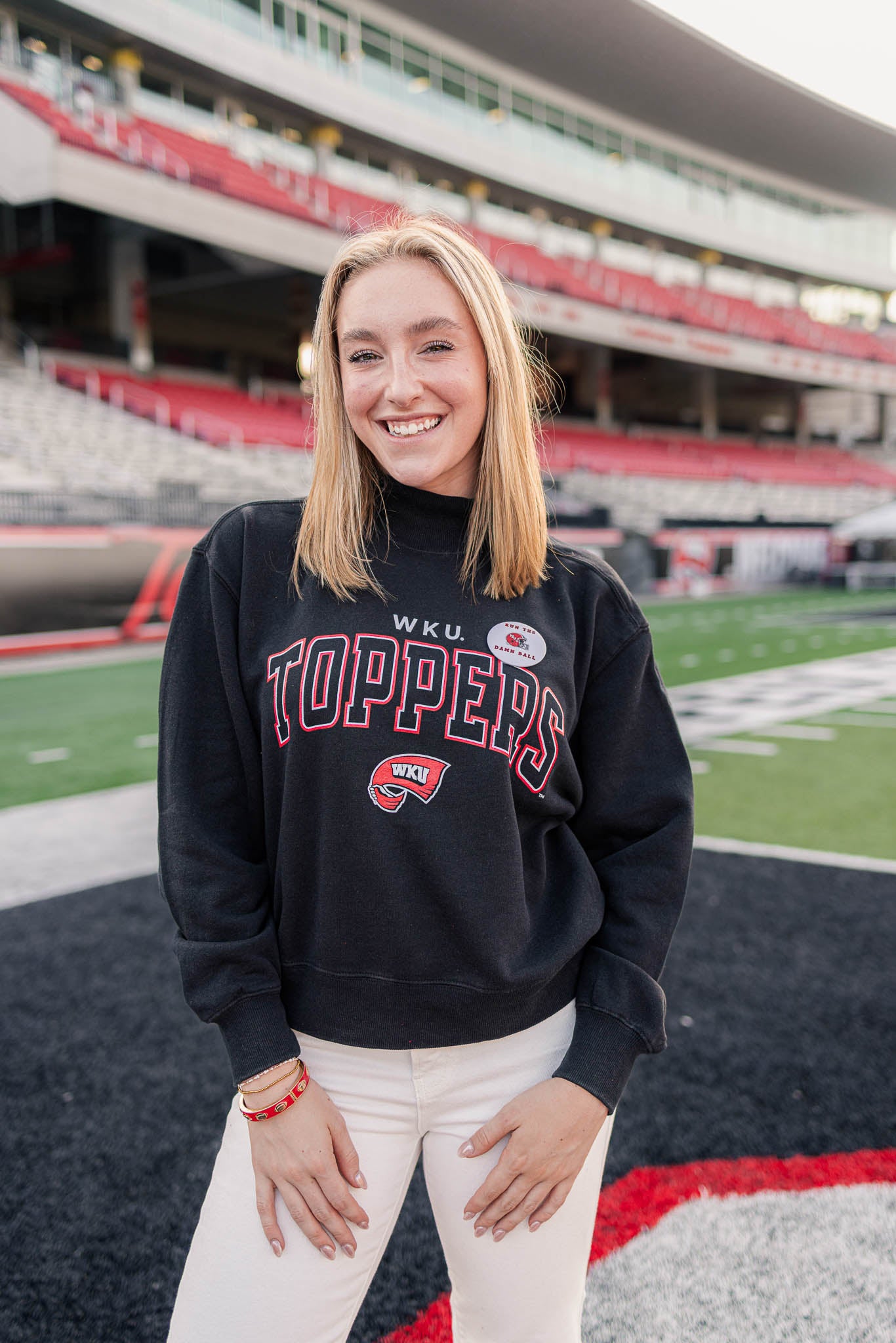 The Topper League Mockneck