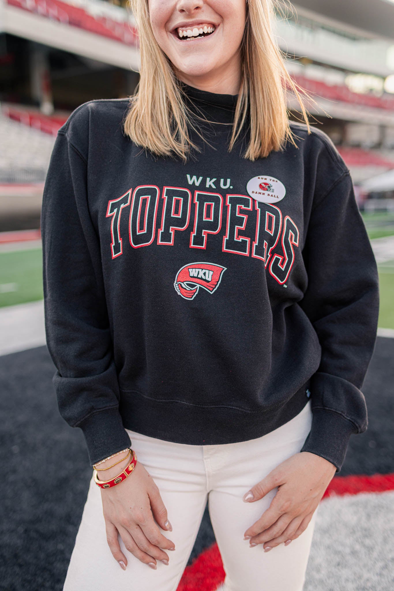 The Topper League Mockneck