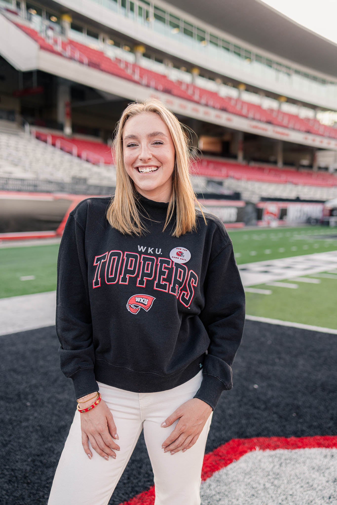 The Topper League Mockneck