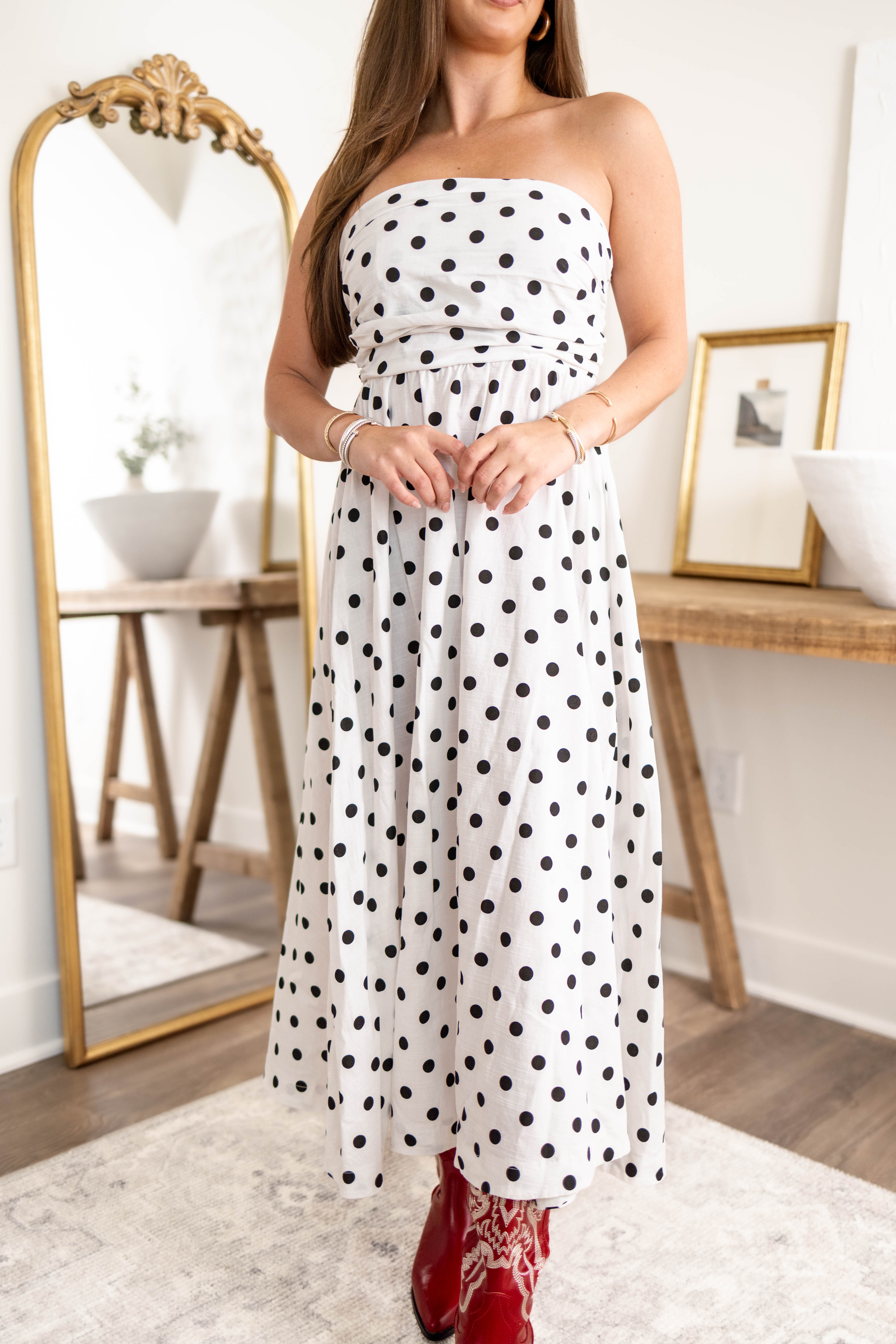 Sofia Polka Dot Dress