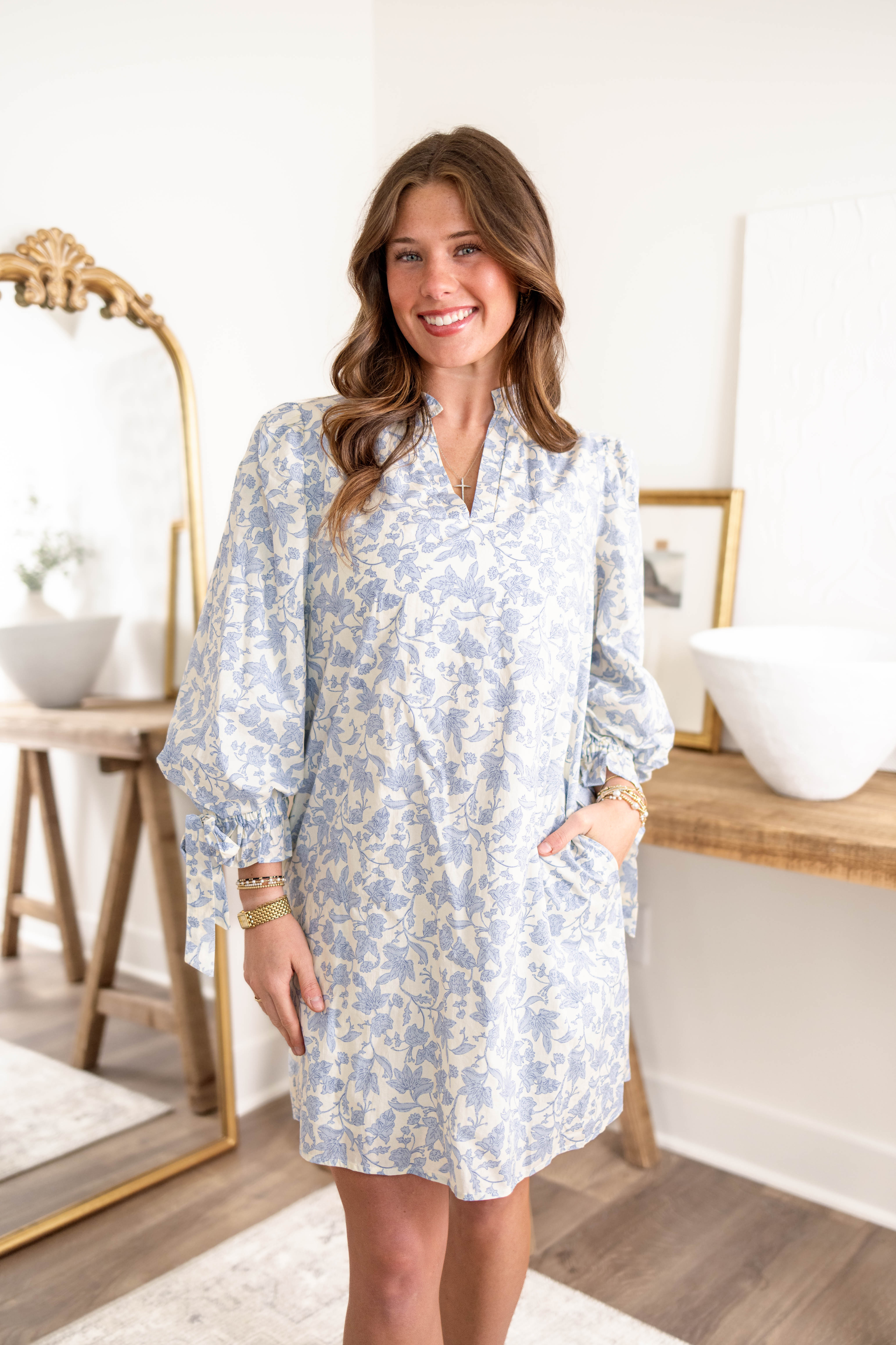 Rosey Shift Dress