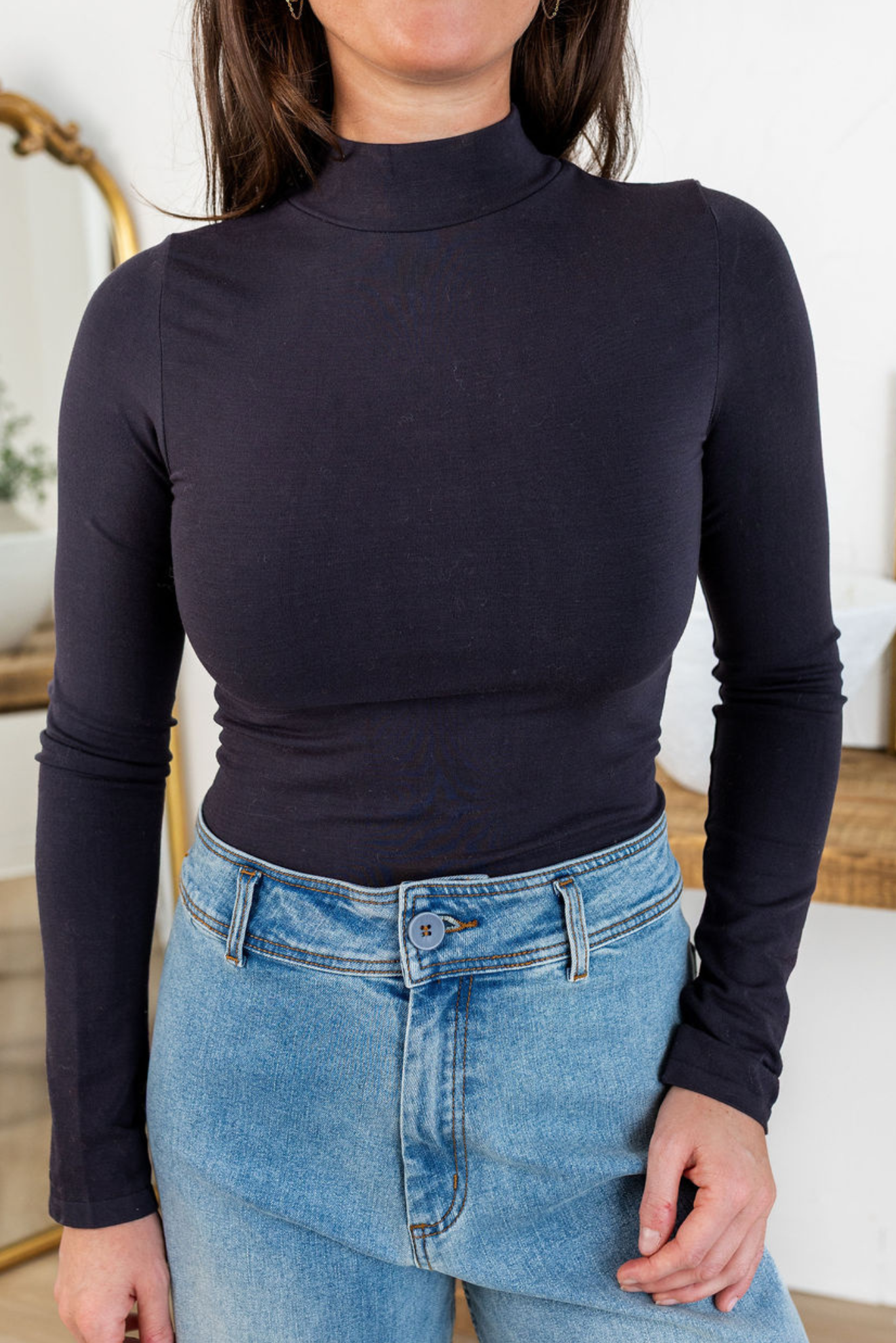 Seamless Bodysuit | Black