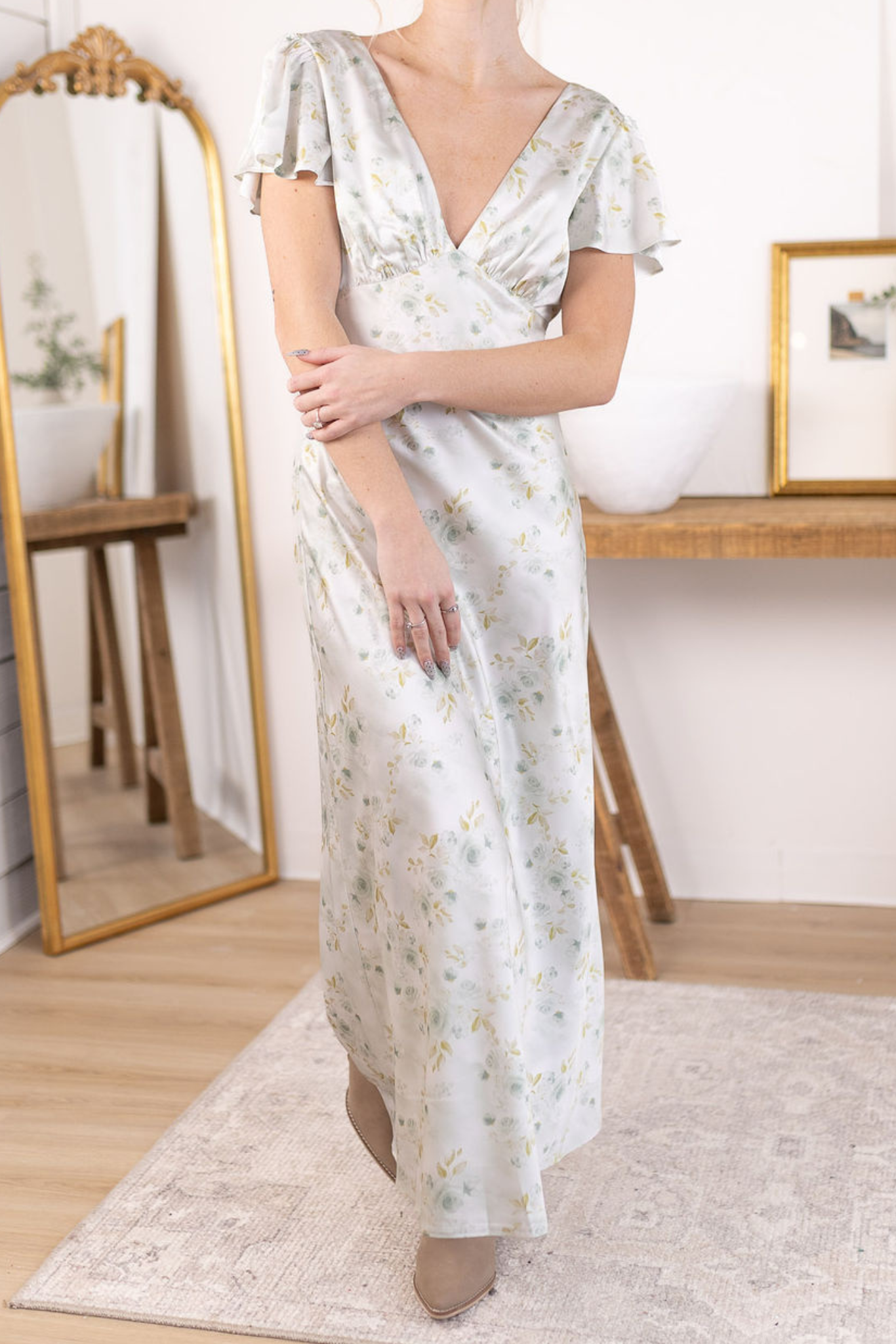 Ivy Floral Maxi Dress