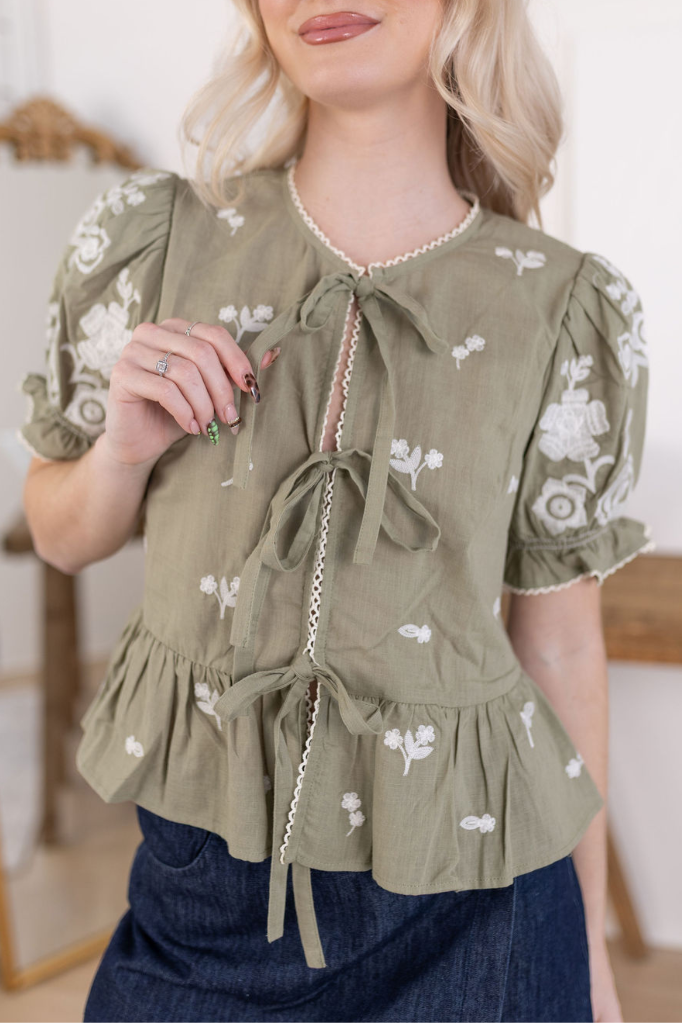 Penelope Floral Top