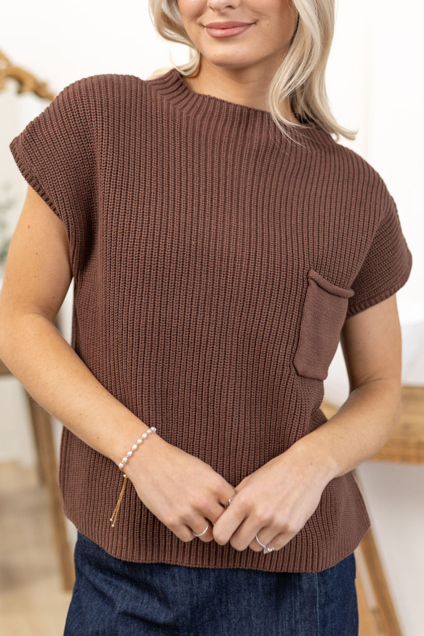 Julien Sweater Top | Brown