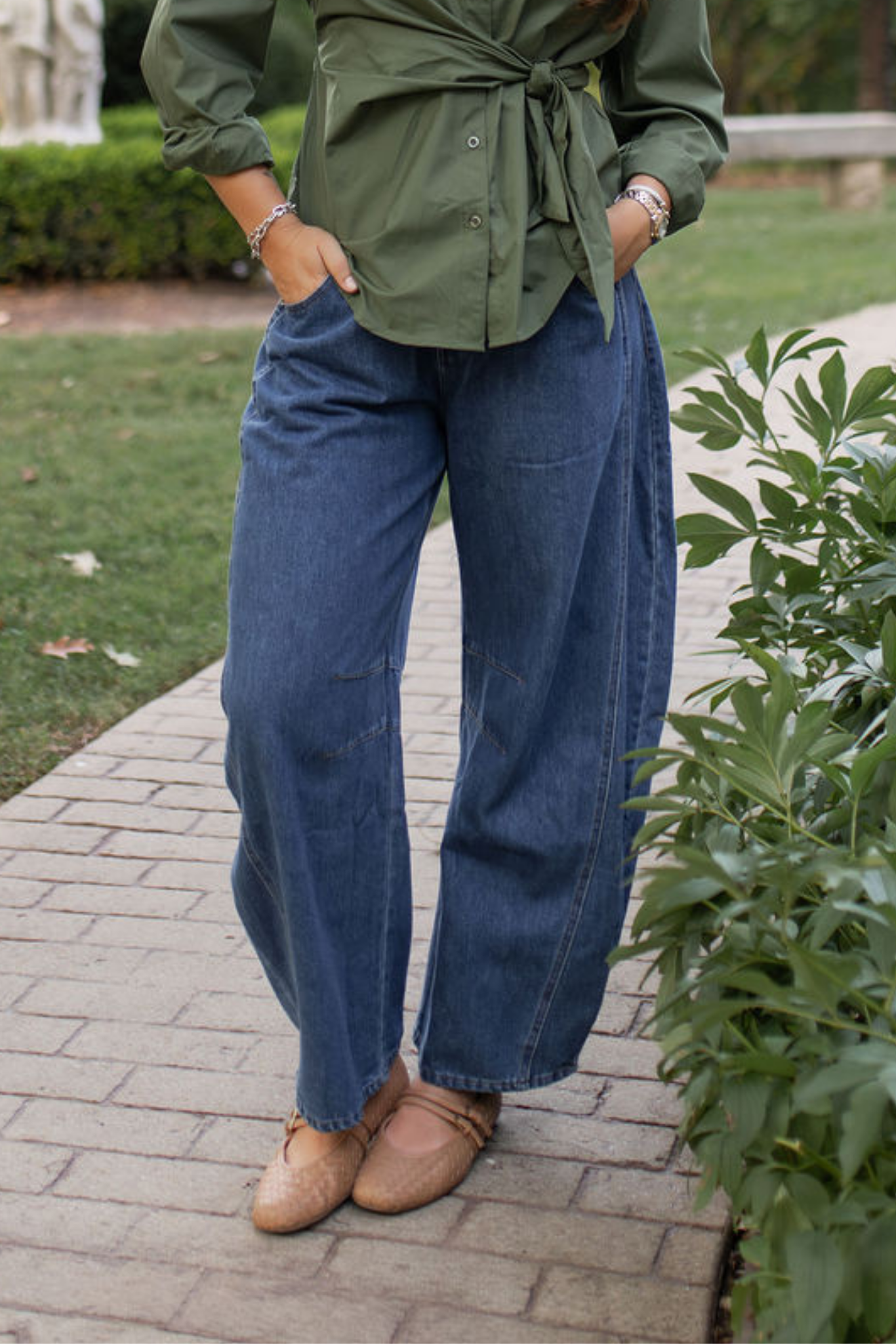 Celine Barrel Jeans