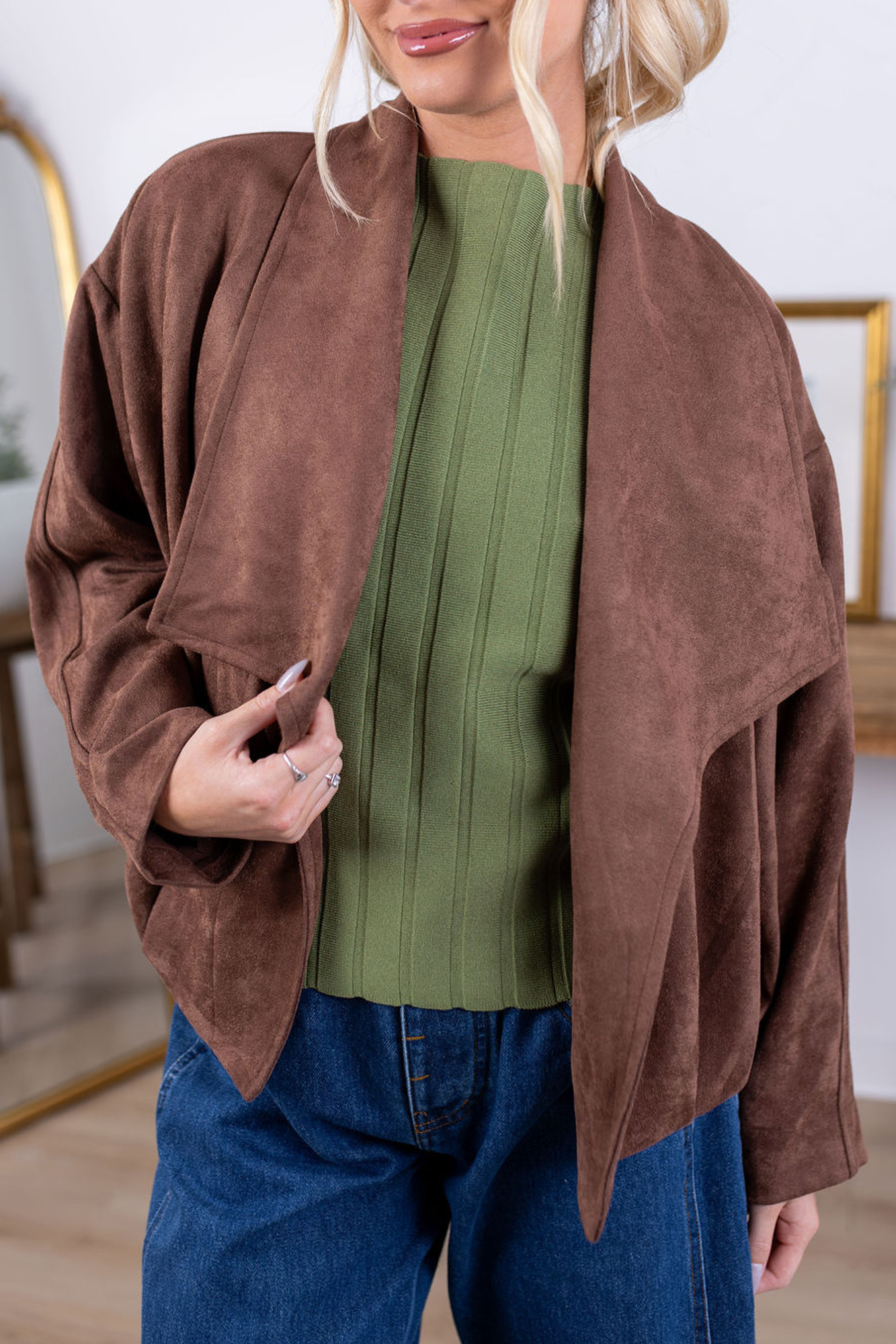 Colette Suede Jacket