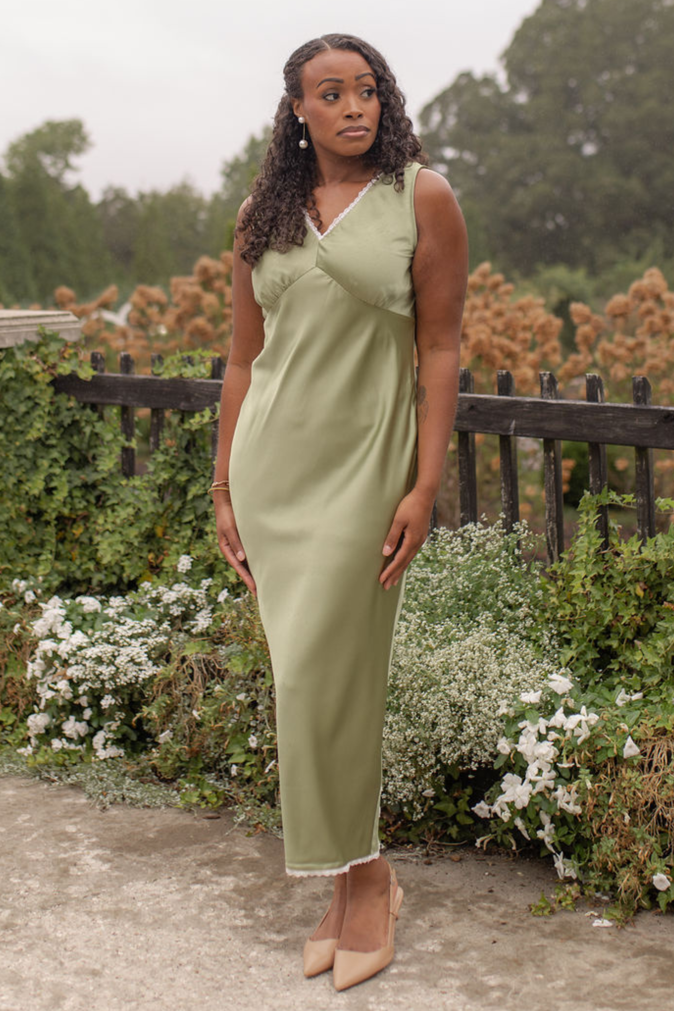 Rayne Satin Dress