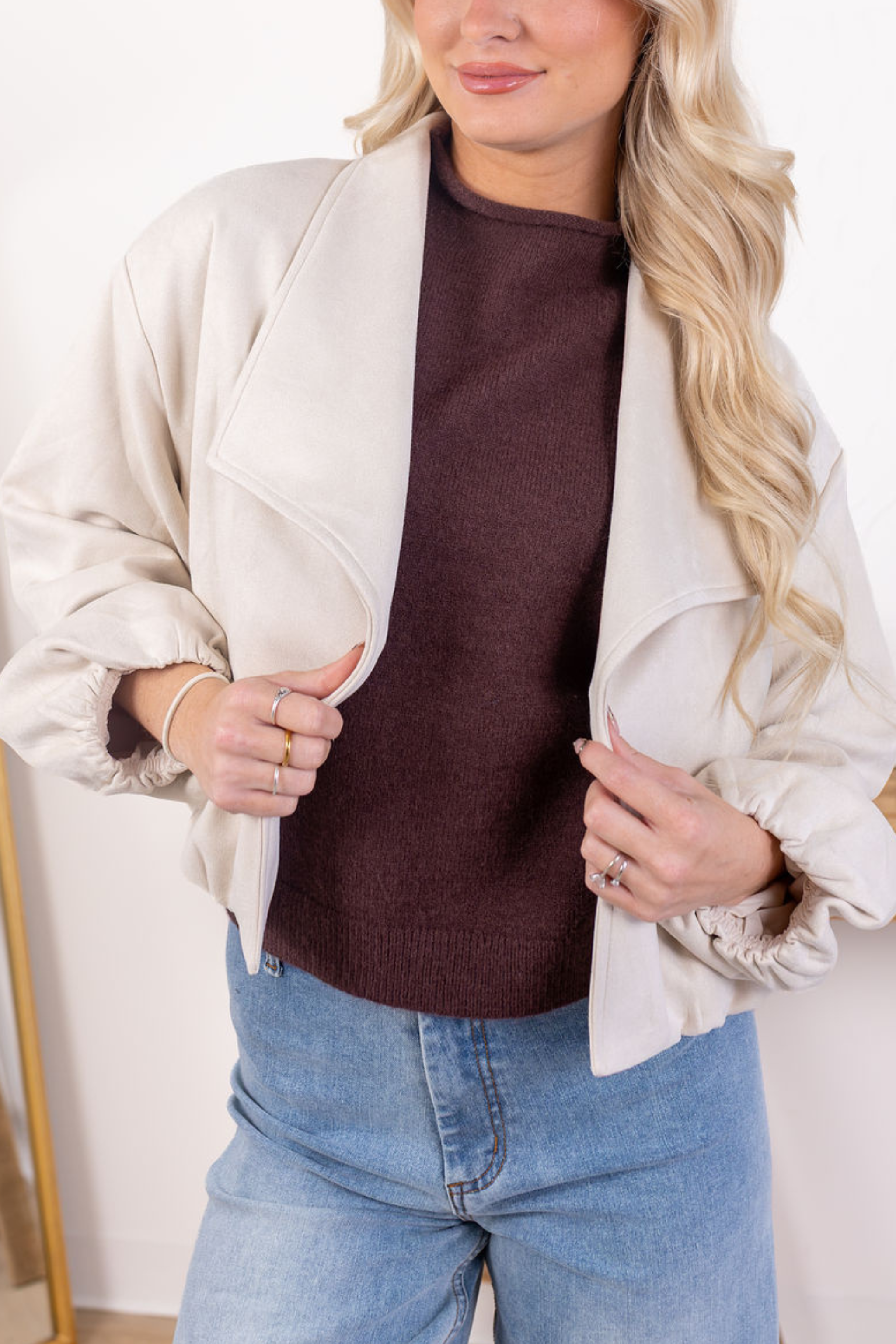 Nina Suede Jacket