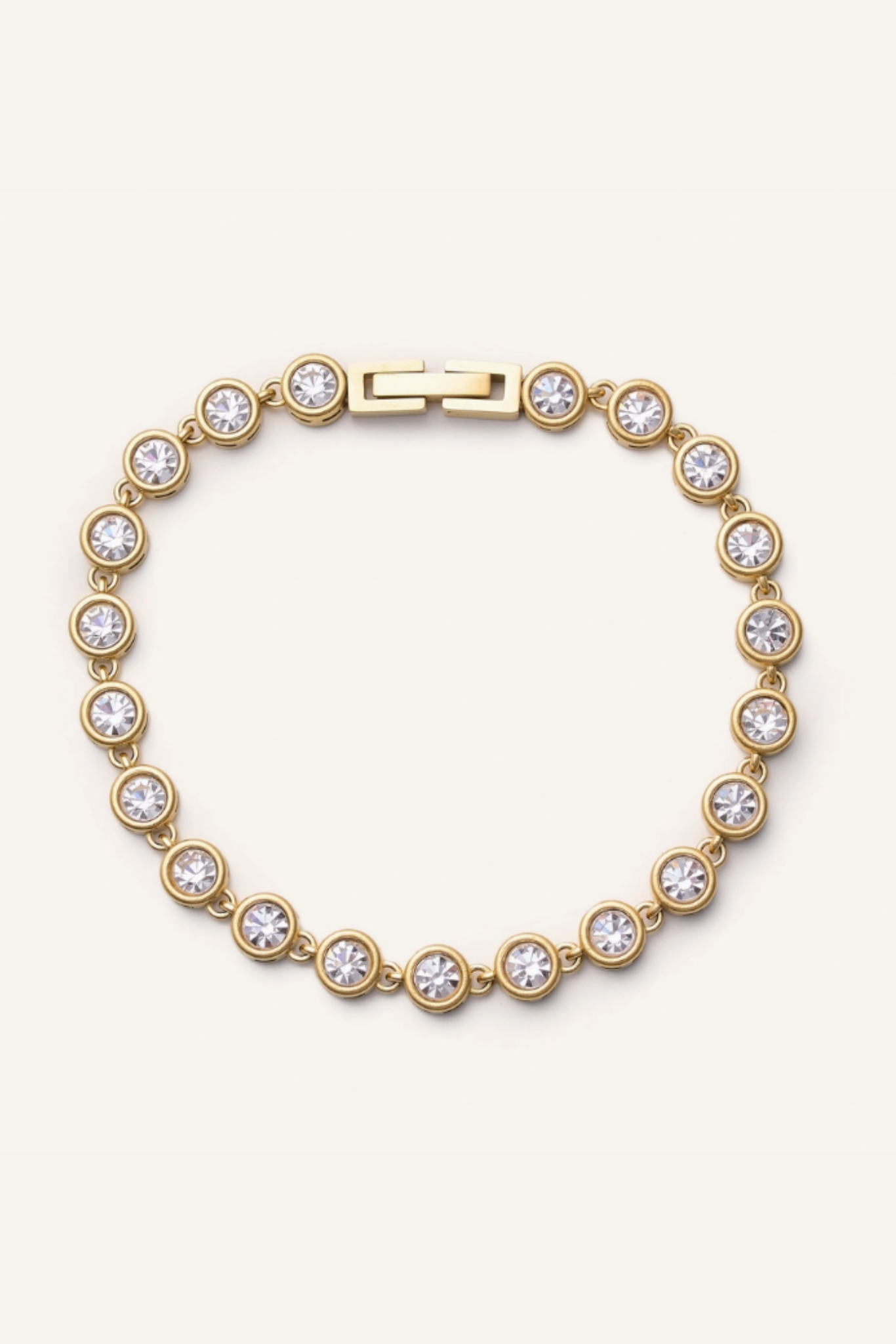 Evie Circle Diamond Bracelet