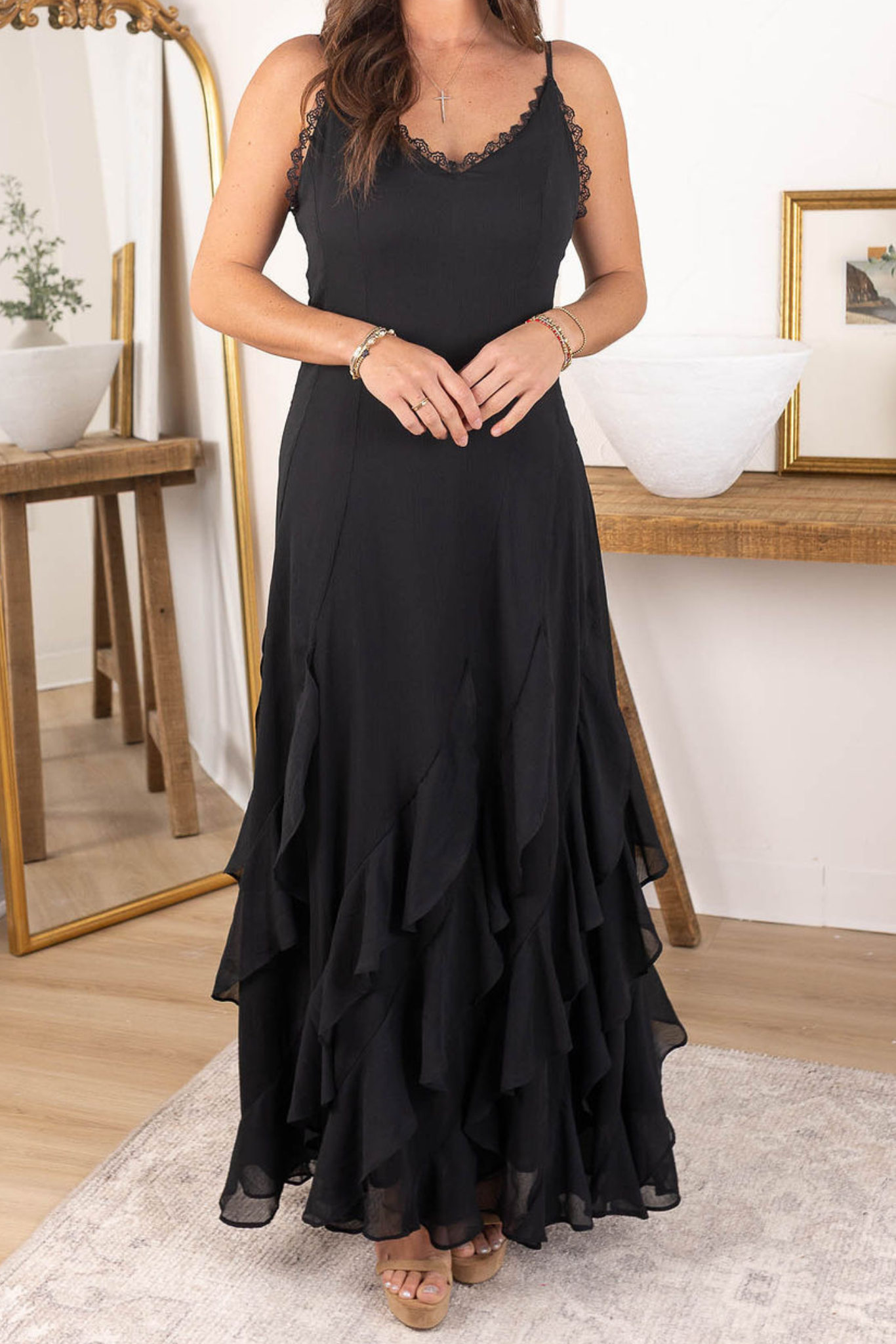 Eleanor Ruffle Dress