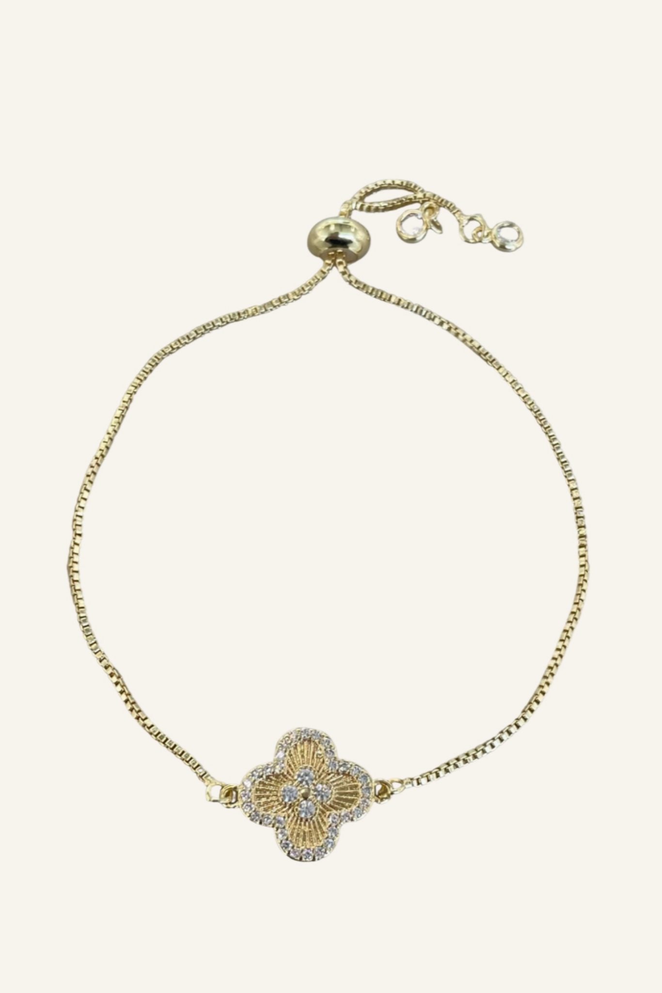 Claudia Crystal Slider Bracelet